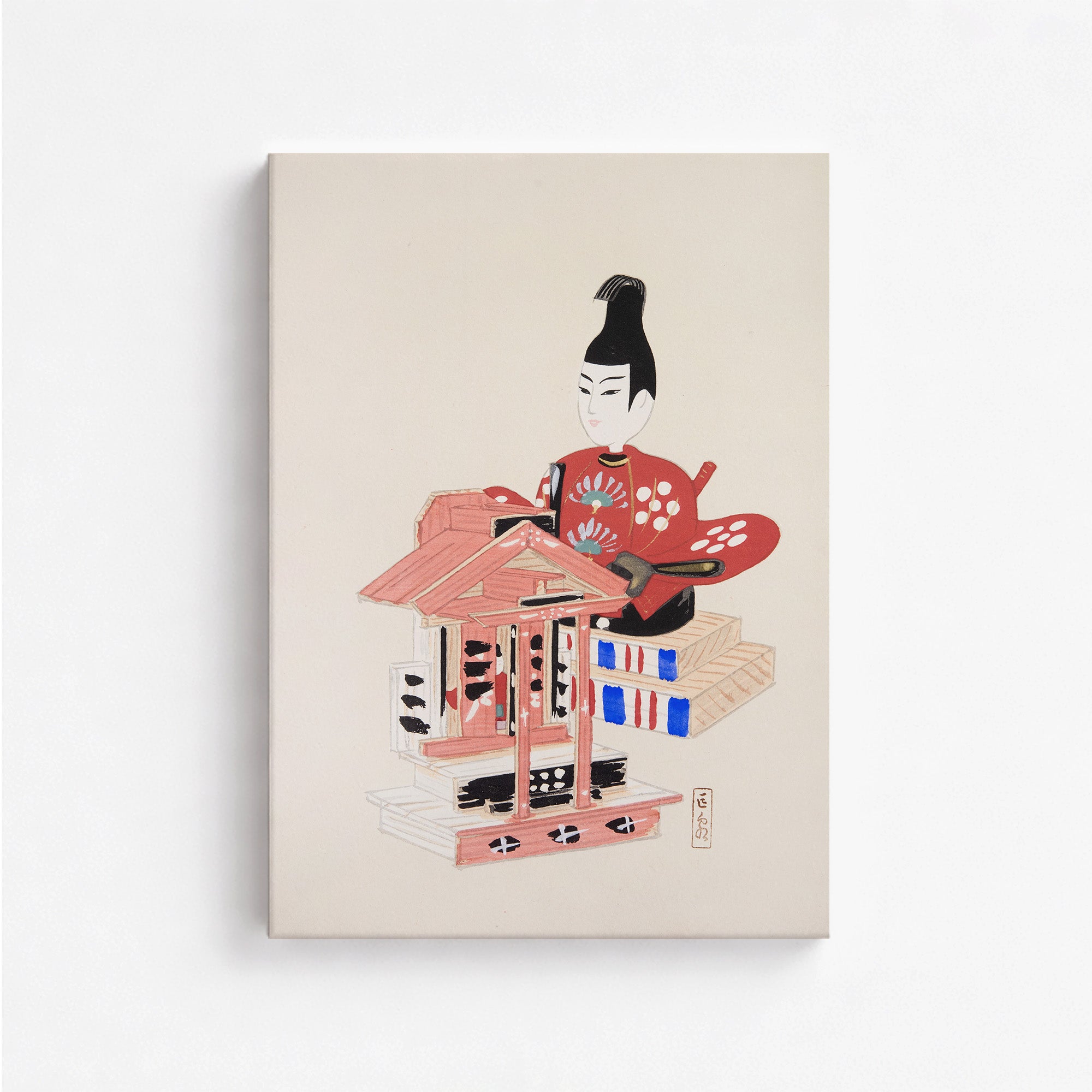 Kyosen's Collected Illustrations of Japanese Toys Nr. 65 ("Ancient Temple Guardian")