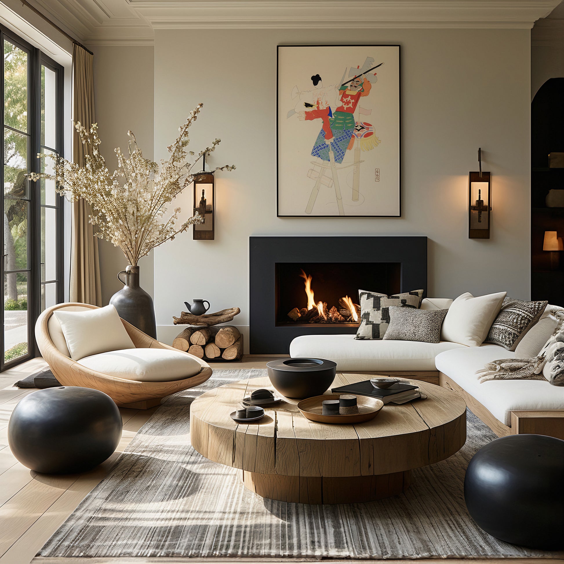 Design Concept No. 39 for Kawasaki Kyosen: Kyosen’s Collected Illustrations of Japanese Toys Nr. 70 ("Traditional Warrior Performer Toys") Japanese Wall Art