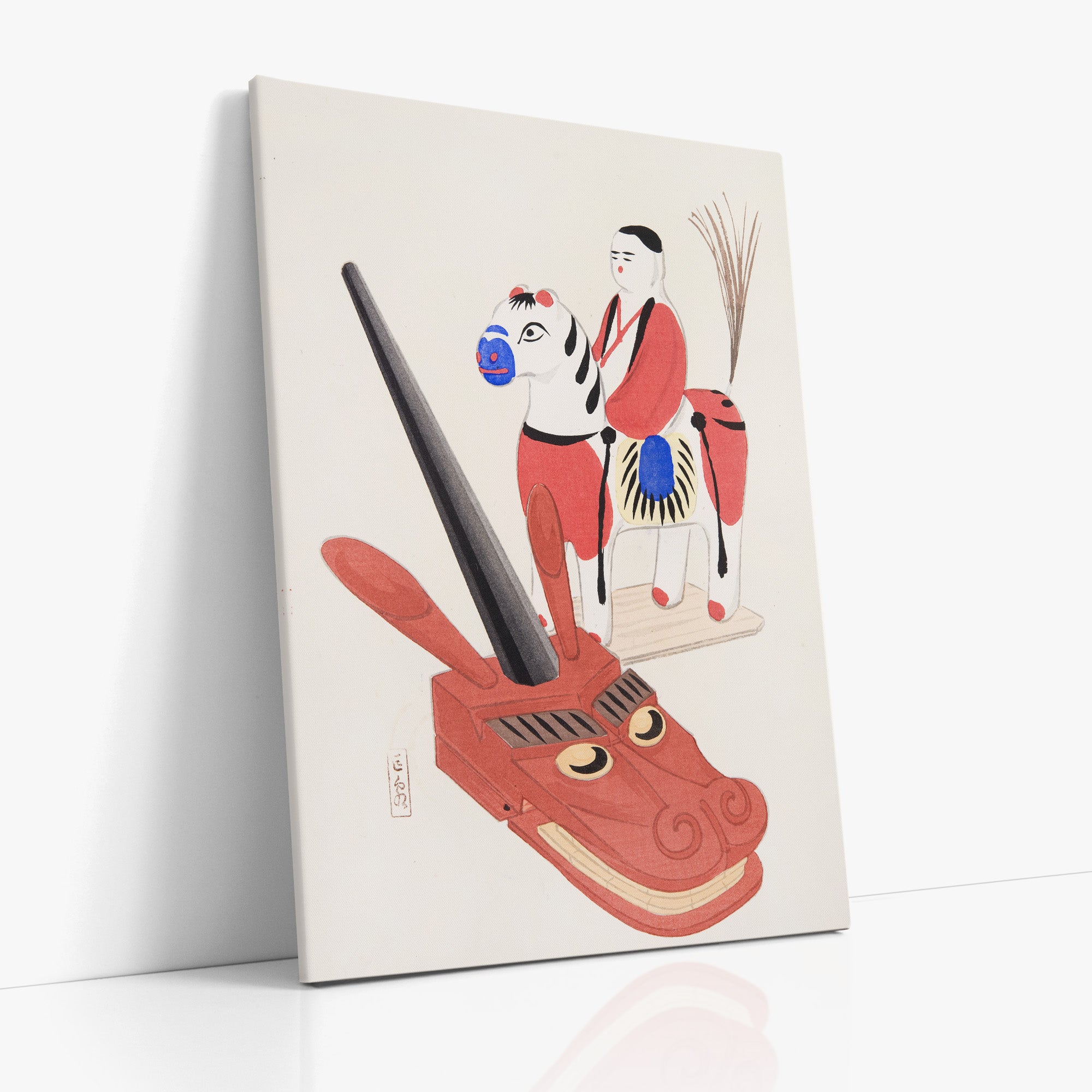 Kyosen's Collected Illustrations of Japanese Toys Nr. 73 ("Giocattoli popolari orientali")