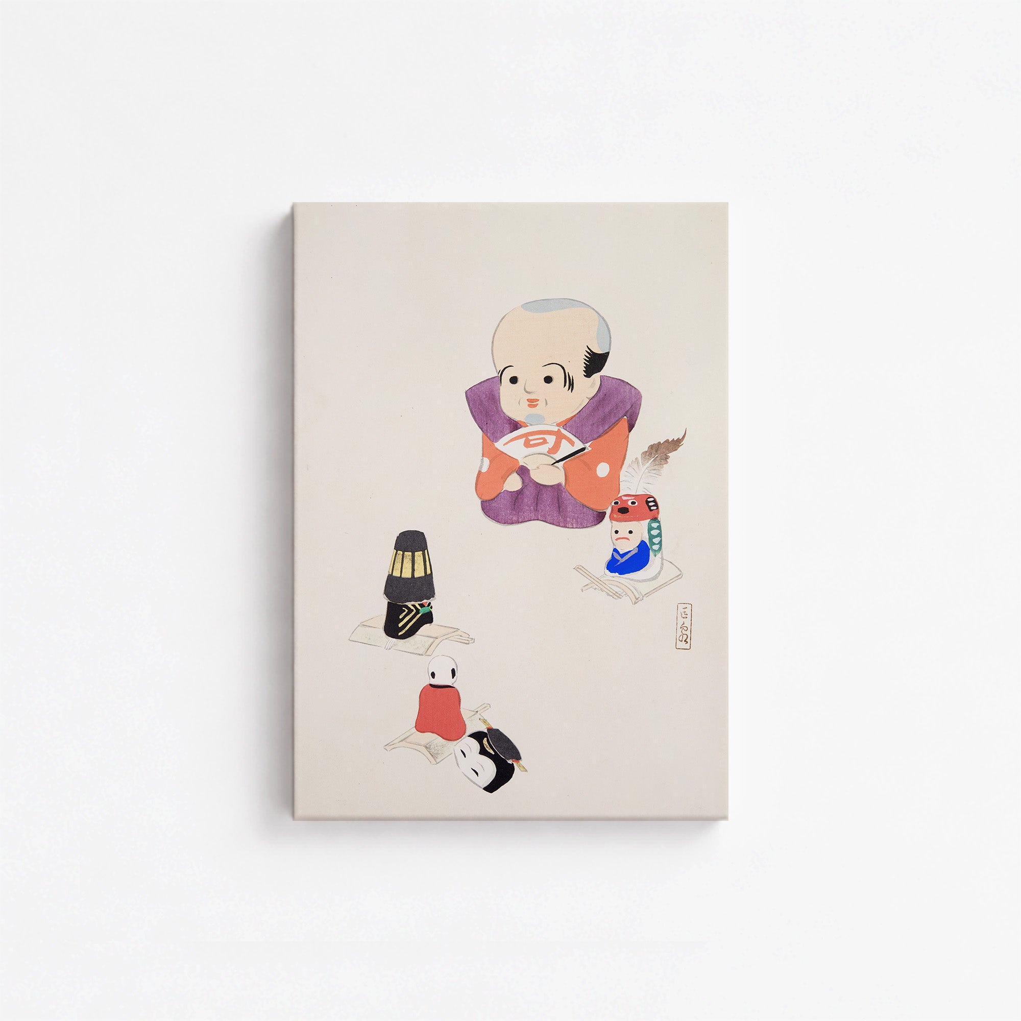 Kyosen's Collected Illustrations of Japanese Toys Nr. 78 ("Traditional Oriental Toys")