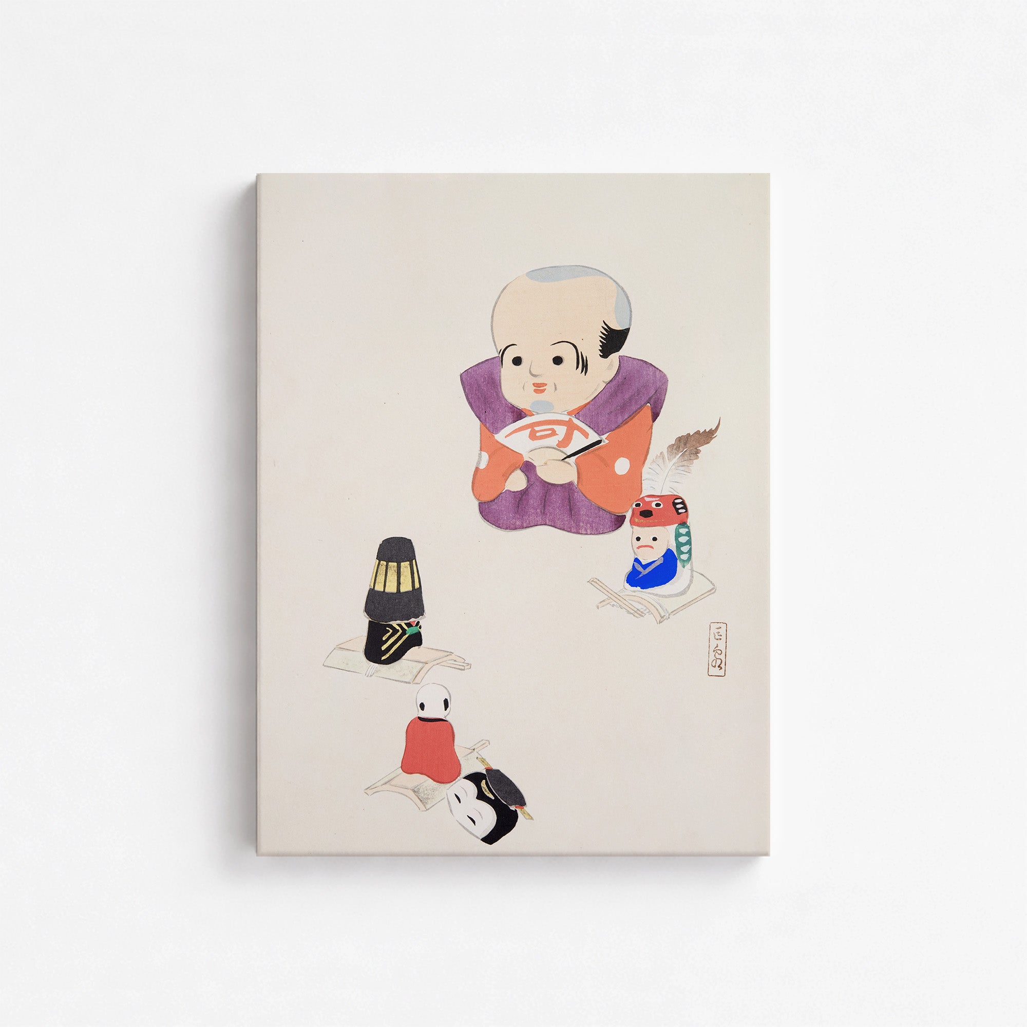 Kyosen's Collected Illustrations of Japanese Toys Nr. 78 ("Traditional Oriental Toys")