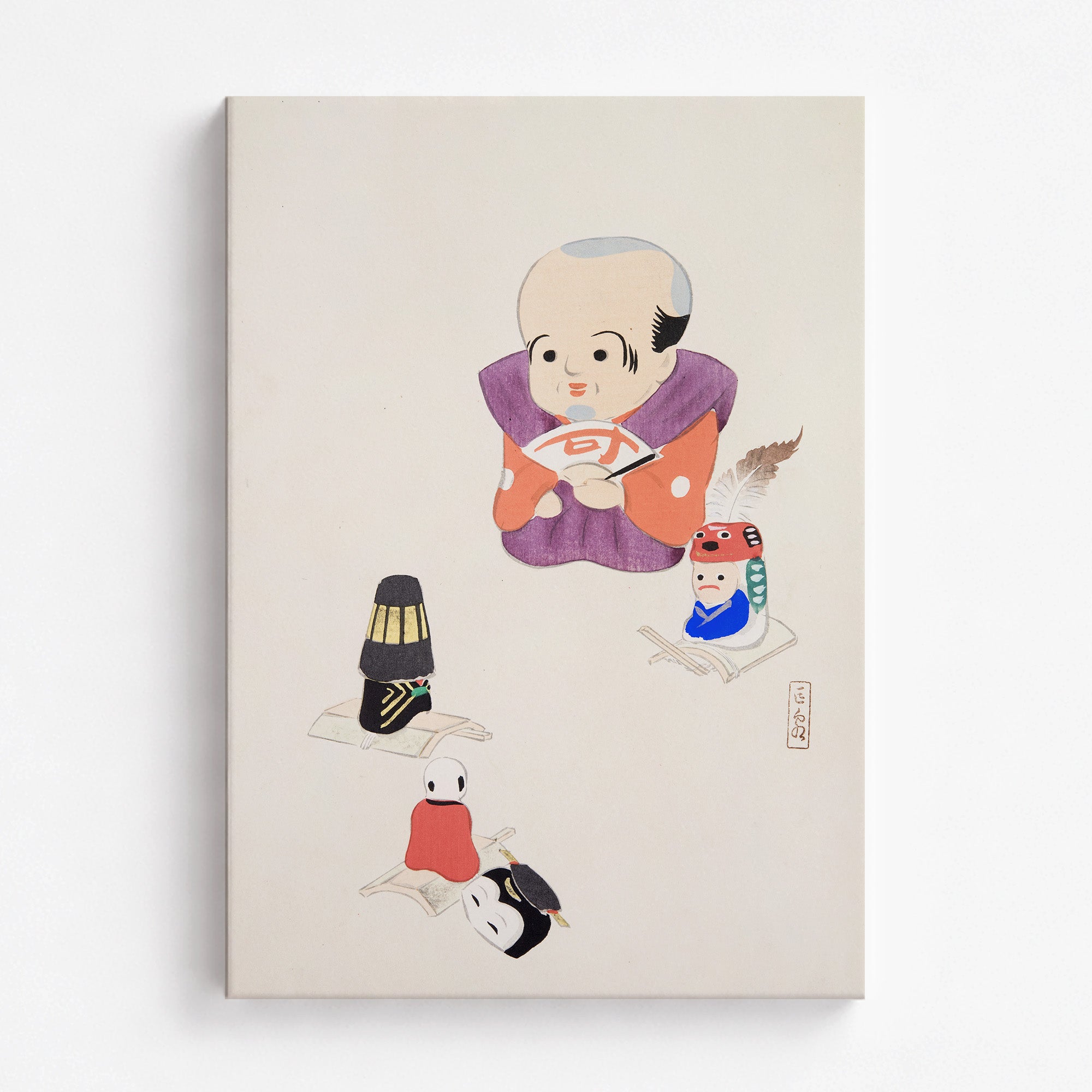 Kyosen's Collected Illustrations of Japanese Toys Nr. 78 ("Traditional Oriental Toys")