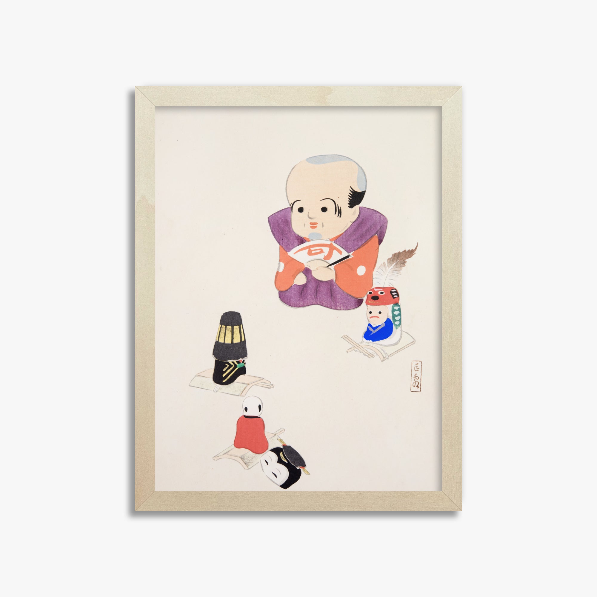 Kyosen's Collected Illustrations of Japanese Toys Nr. 78 ("Giocattoli tradizionali orientali")