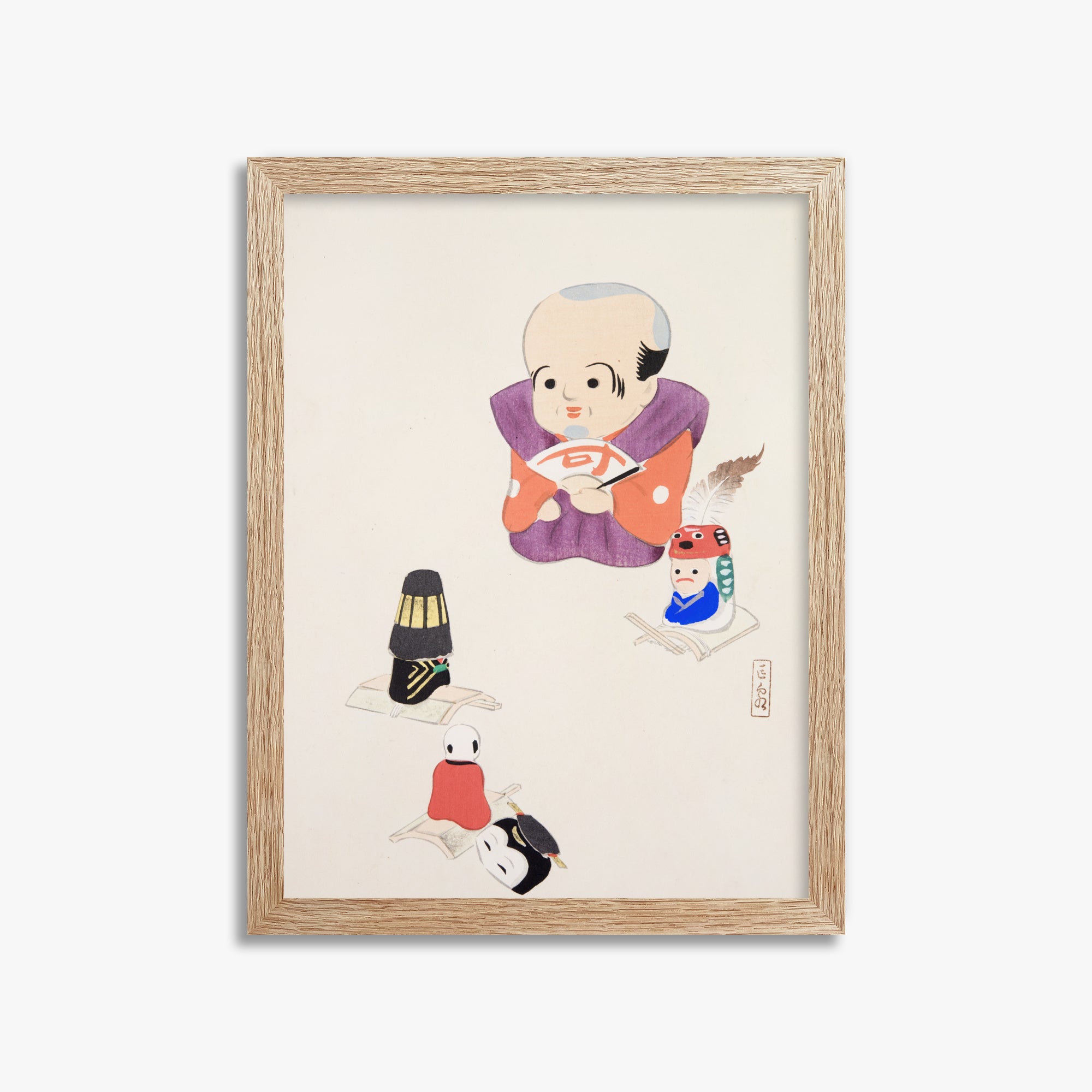 Kyosen's Collected Illustrations of Japanese Toys Nr. 78 ("Giocattoli tradizionali orientali")