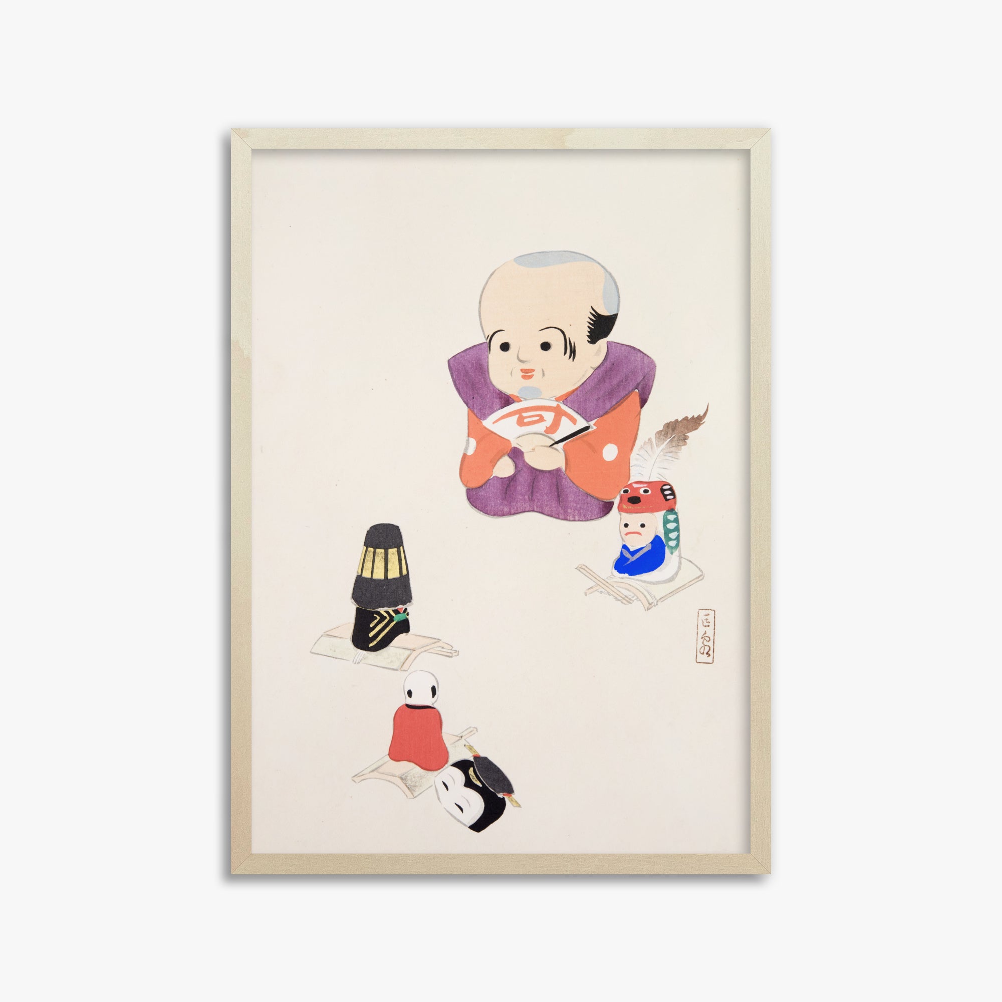 Kyosen's Collected Illustrations of Japanese Toys Nr. 78 ("Giocattoli tradizionali orientali")