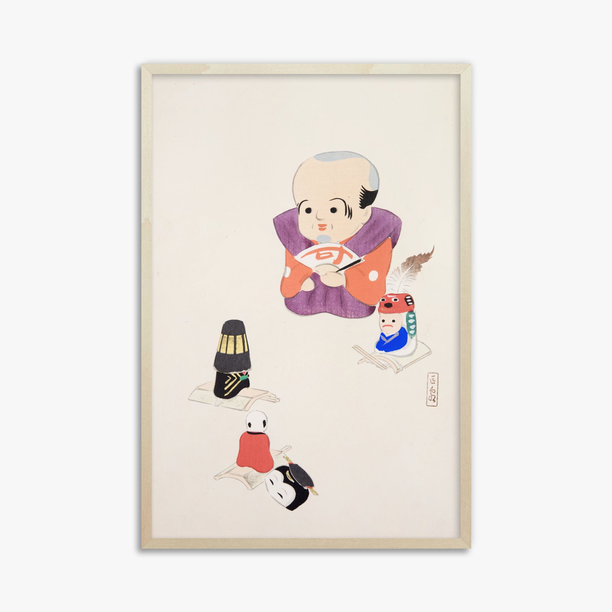 Kyosen's Collected Illustrations of Japanese Toys Nr. 78 ("Giocattoli tradizionali orientali")