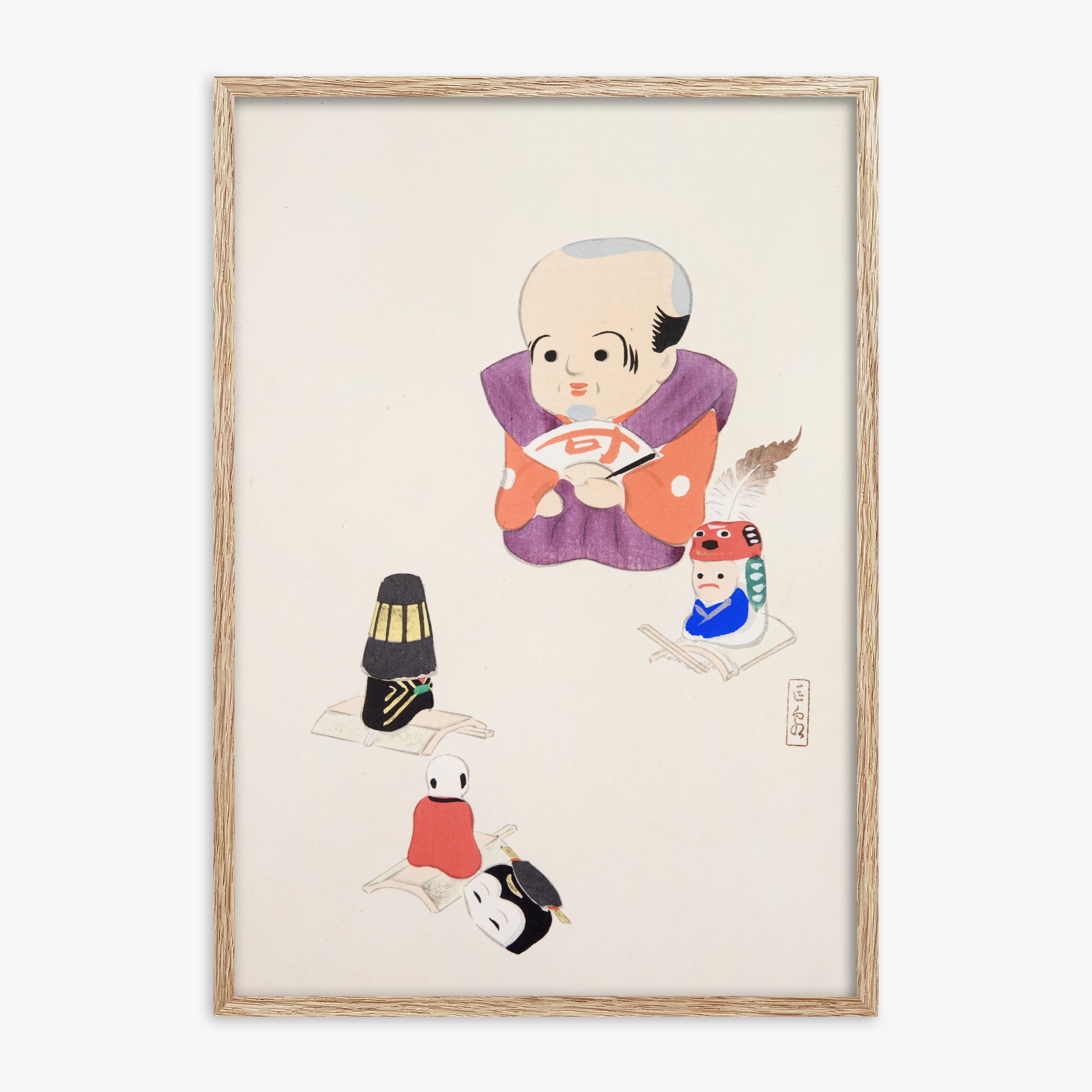 Kyosen's Collected Illustrations of Japanese Toys Nr. 78 ("Giocattoli tradizionali orientali")