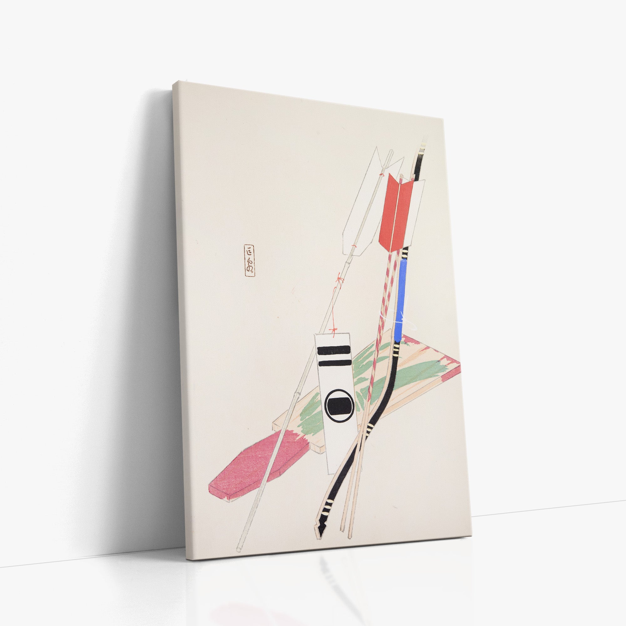 Kyosen’s Collected Illustrations of Japanese Toys Nr. 80 ("Traditional Bow Game")