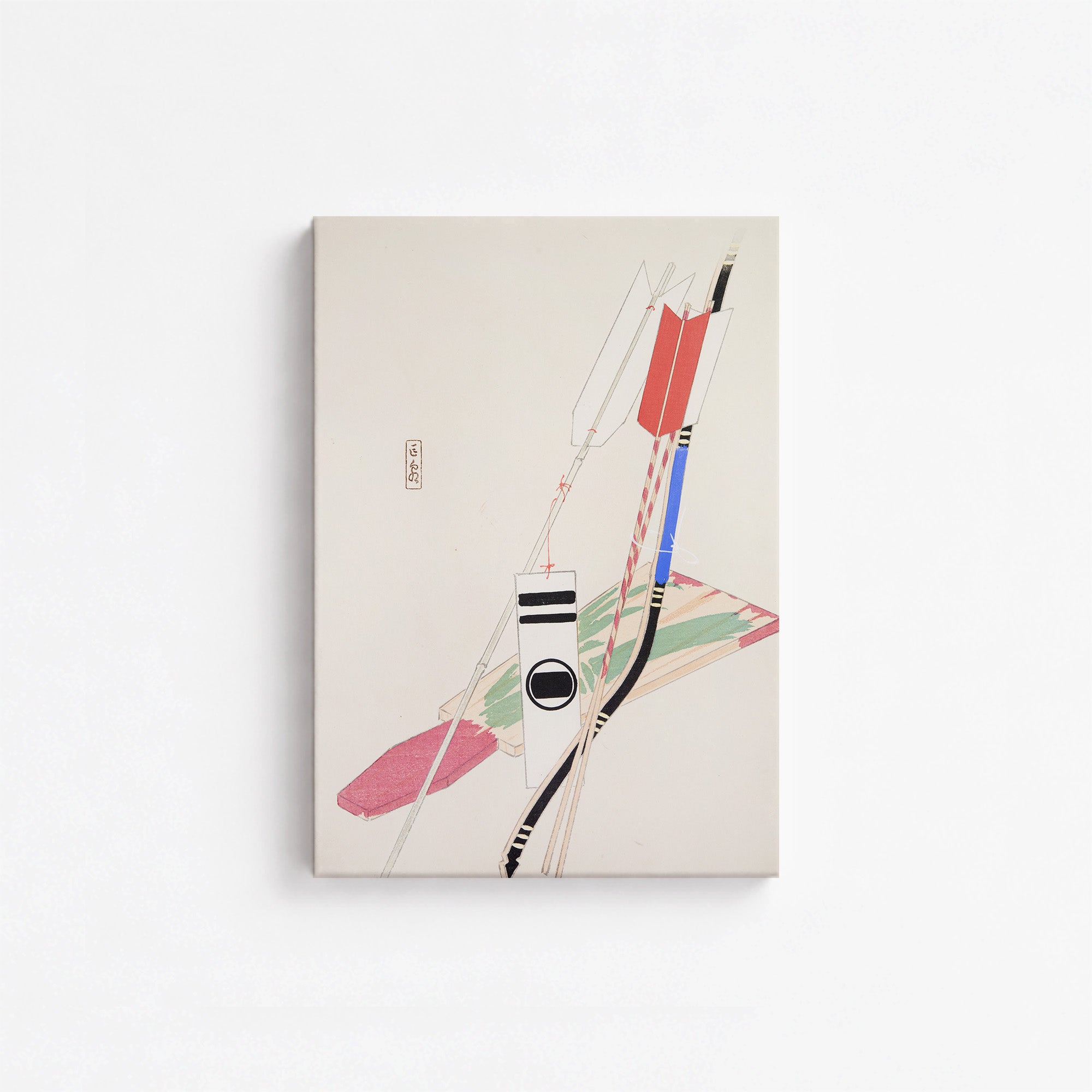 Kyosen’s Collected Illustrations of Japanese Toys Nr. 80 ("Traditional Bow Game")