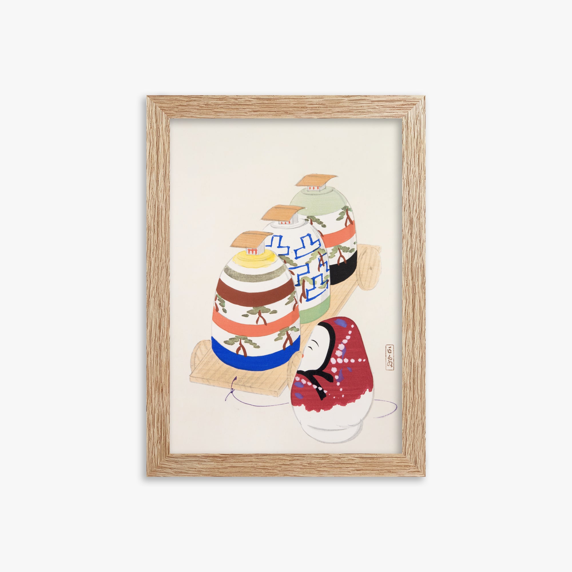 Illustrazioni raccolte di giocattoli giapponesi n. 83 di Kyosen ("Collezione di ceramiche orientali")