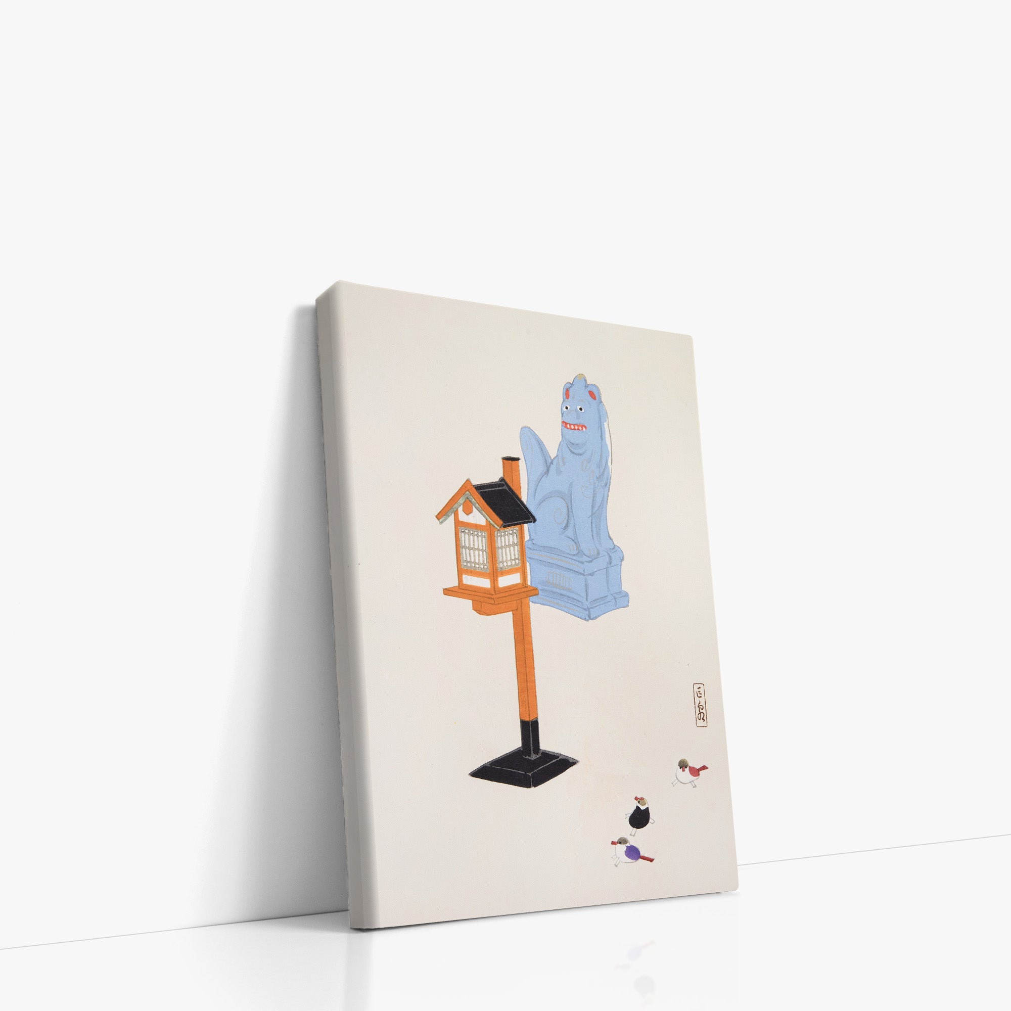 Kyosen's Collected Illustrations of Japanese Toys Nr. 85 ("Guardian Spirit Vigil")