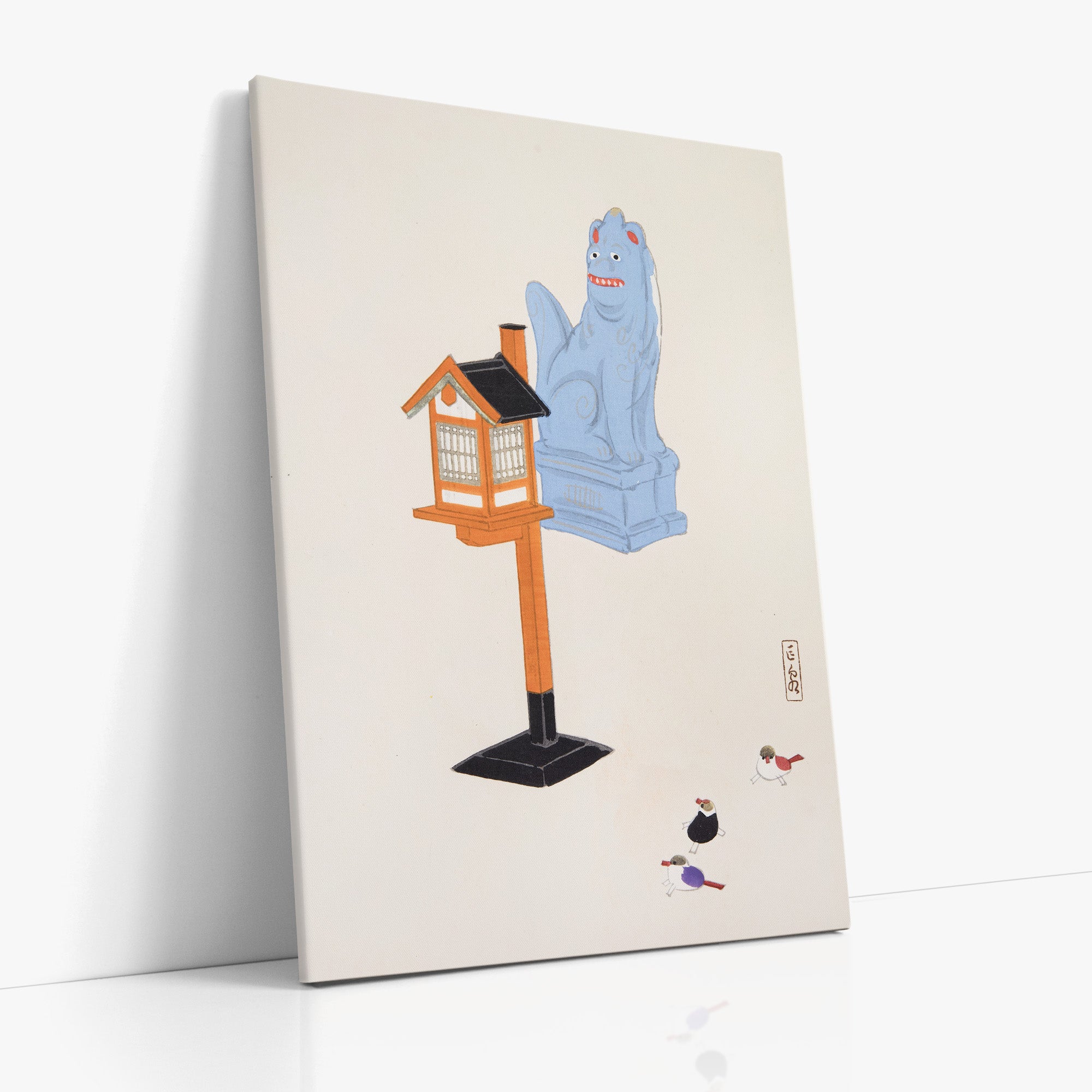 Kyosen's Collected Illustrations of Japanese Toys Nr. 85 ("Guardian Spirit Vigil")