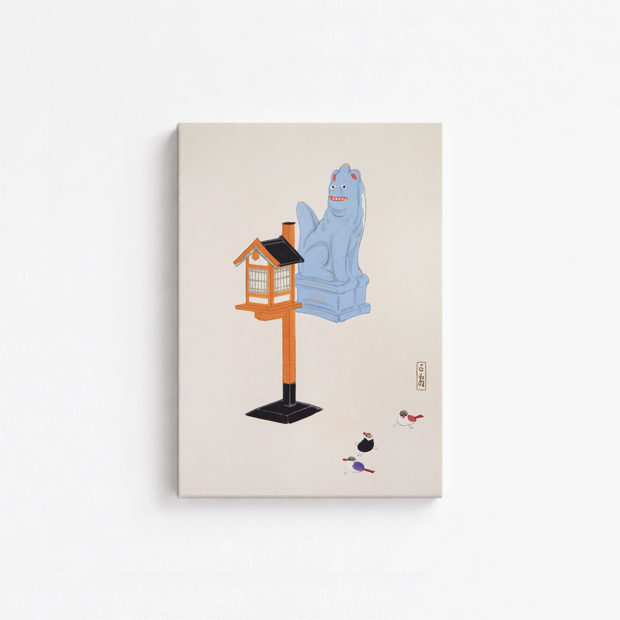 Kyosen's Collected Illustrations of Japanese Toys Nr. 85 ("Guardian Spirit Vigil")