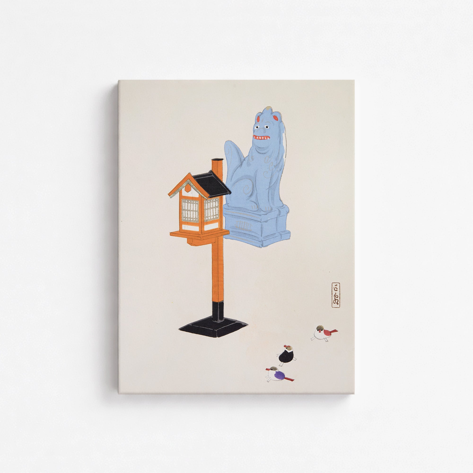 Kyosen's Collected Illustrations of Japanese Toys Nr. 85 ("Guardian Spirit Vigil")