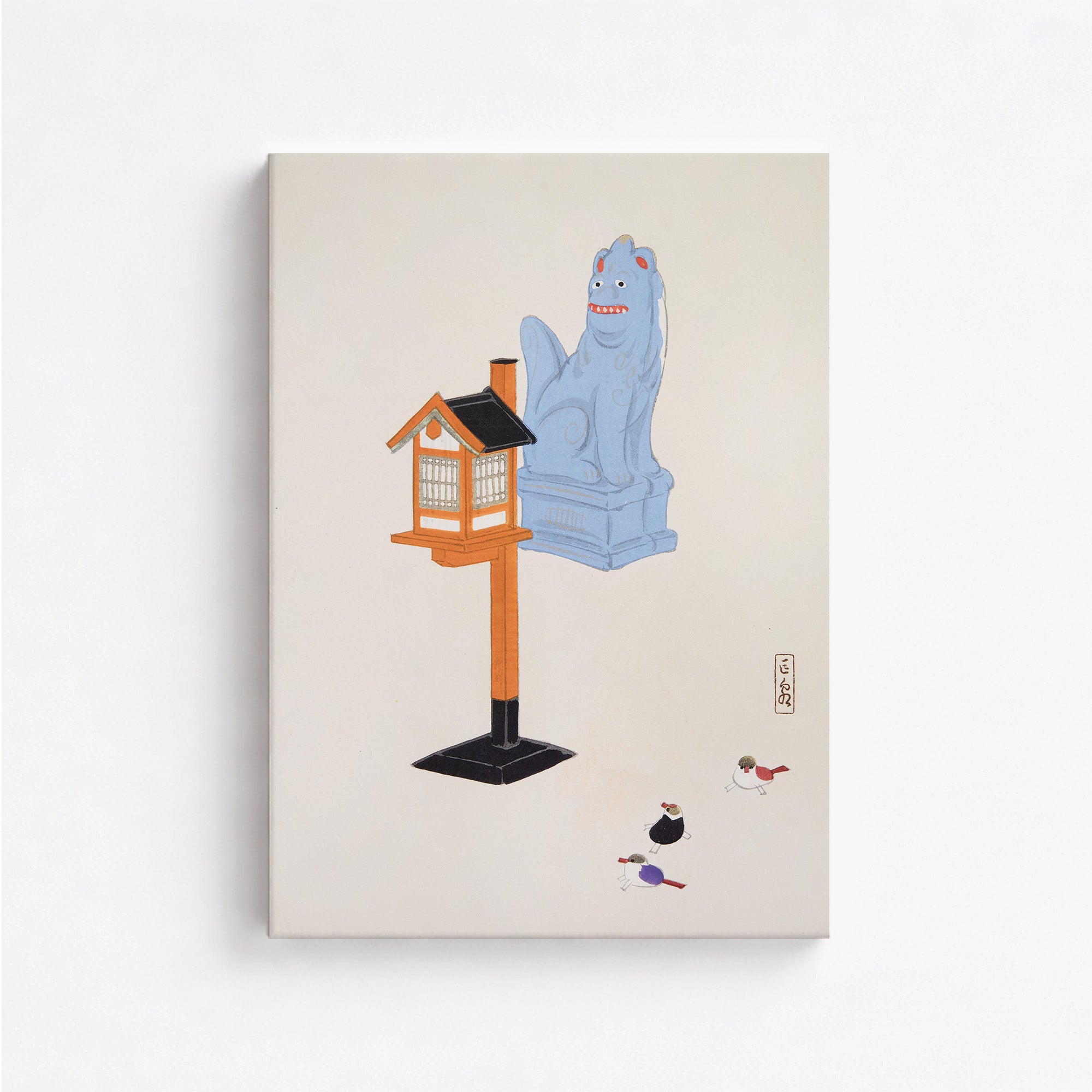 Kyosen's Collected Illustrations of Japanese Toys Nr. 85 ("Guardian Spirit Vigil")