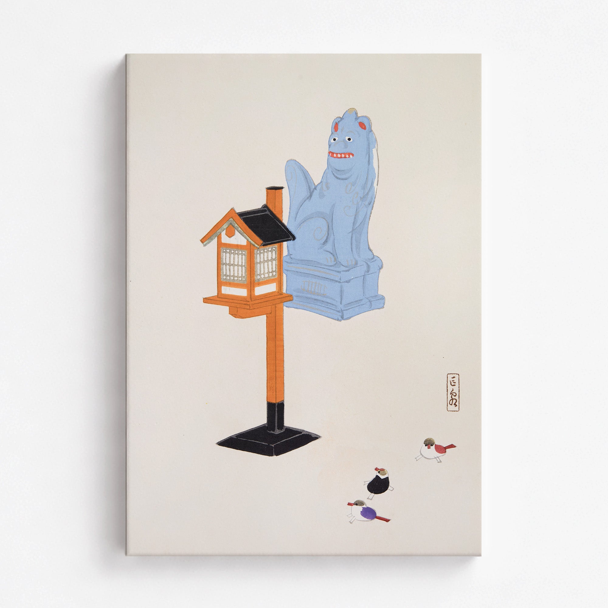 Kyosen's Collected Illustrations of Japanese Toys Nr. 85 ("Guardian Spirit Vigil")