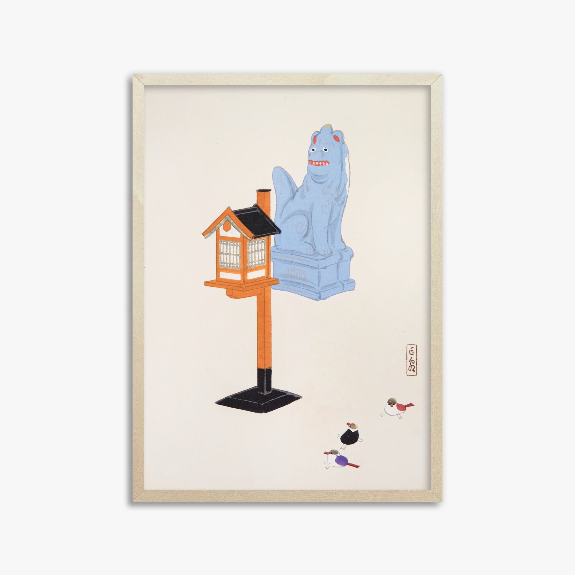 Kyosen's Collected Illustrations of Japanese Toys Nr. 85 ("Guardian Spirit Vigil")