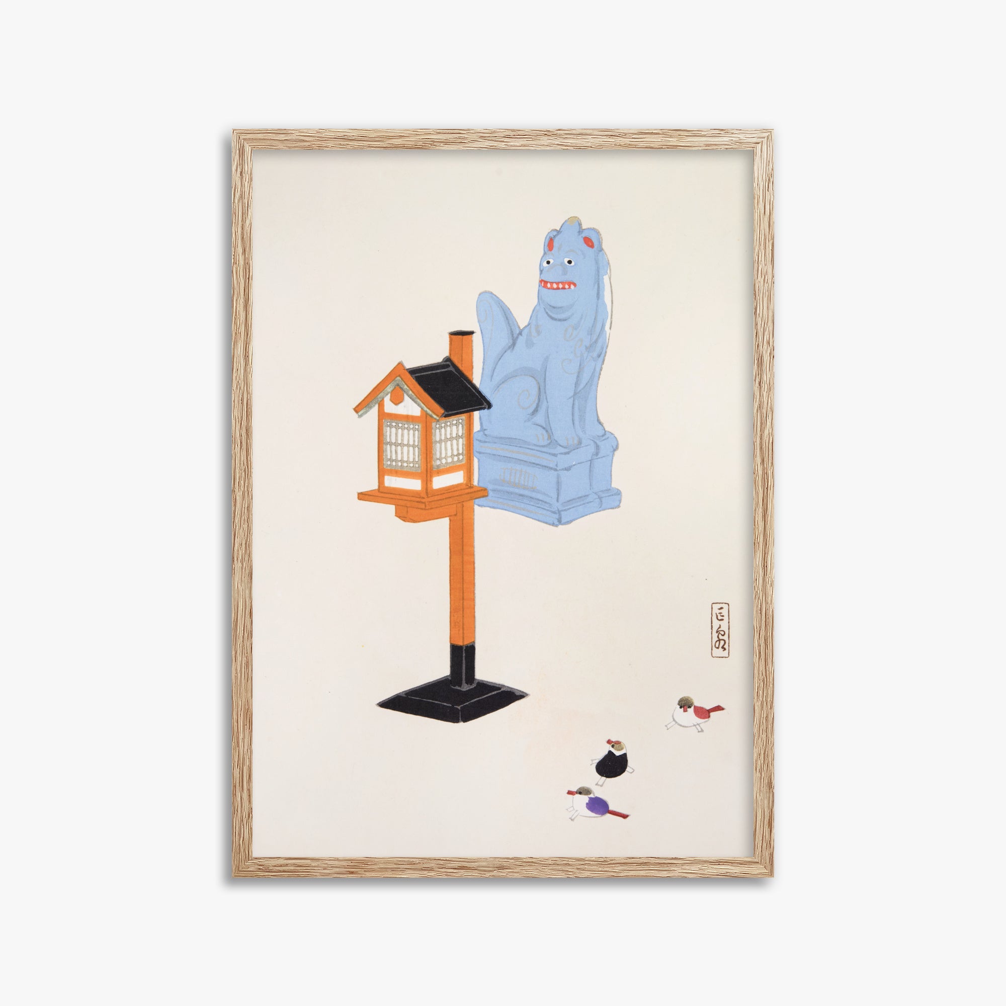 Kyosen's Collected Illustrations of Japanese Toys Nr. 85 ("Guardian Spirit Vigil")