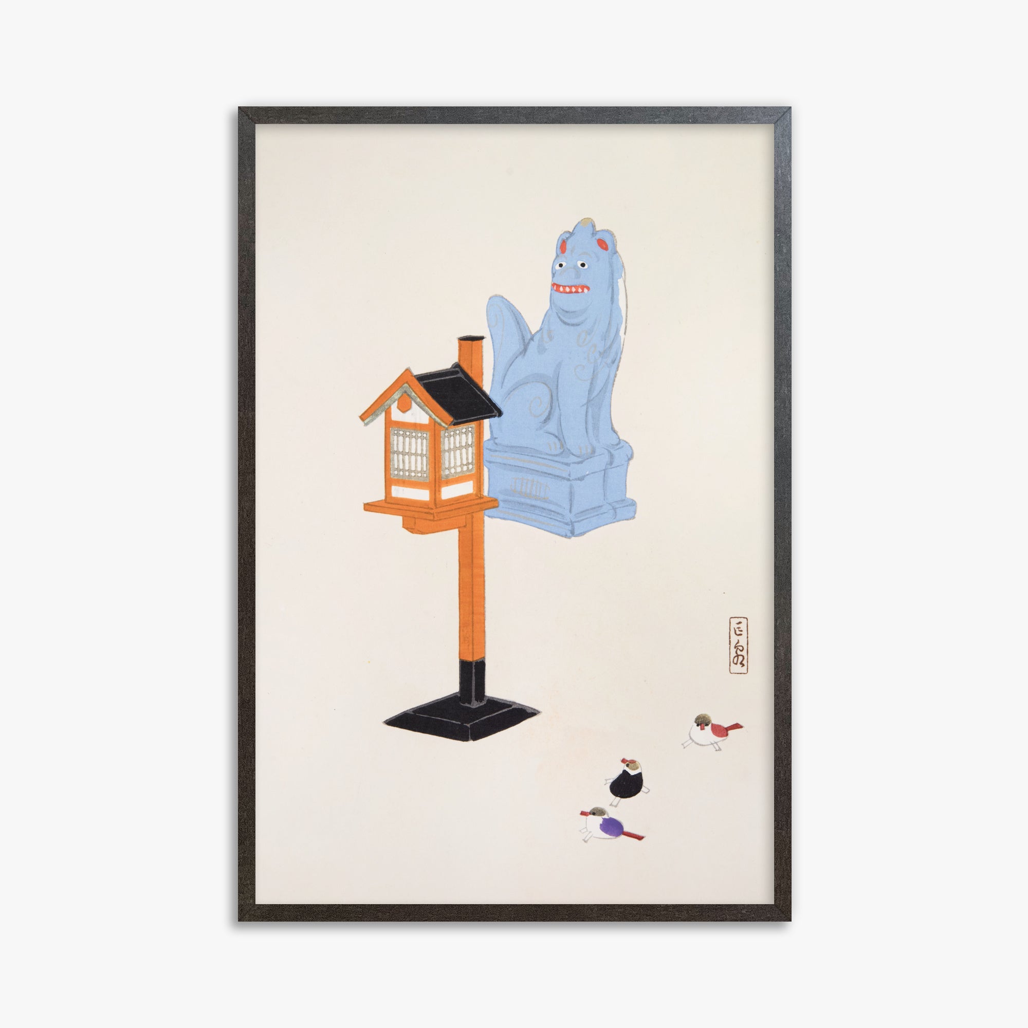 Kyosen's Collected Illustrations of Japanese Toys Nr. 85 ("Guardian Spirit Vigil")