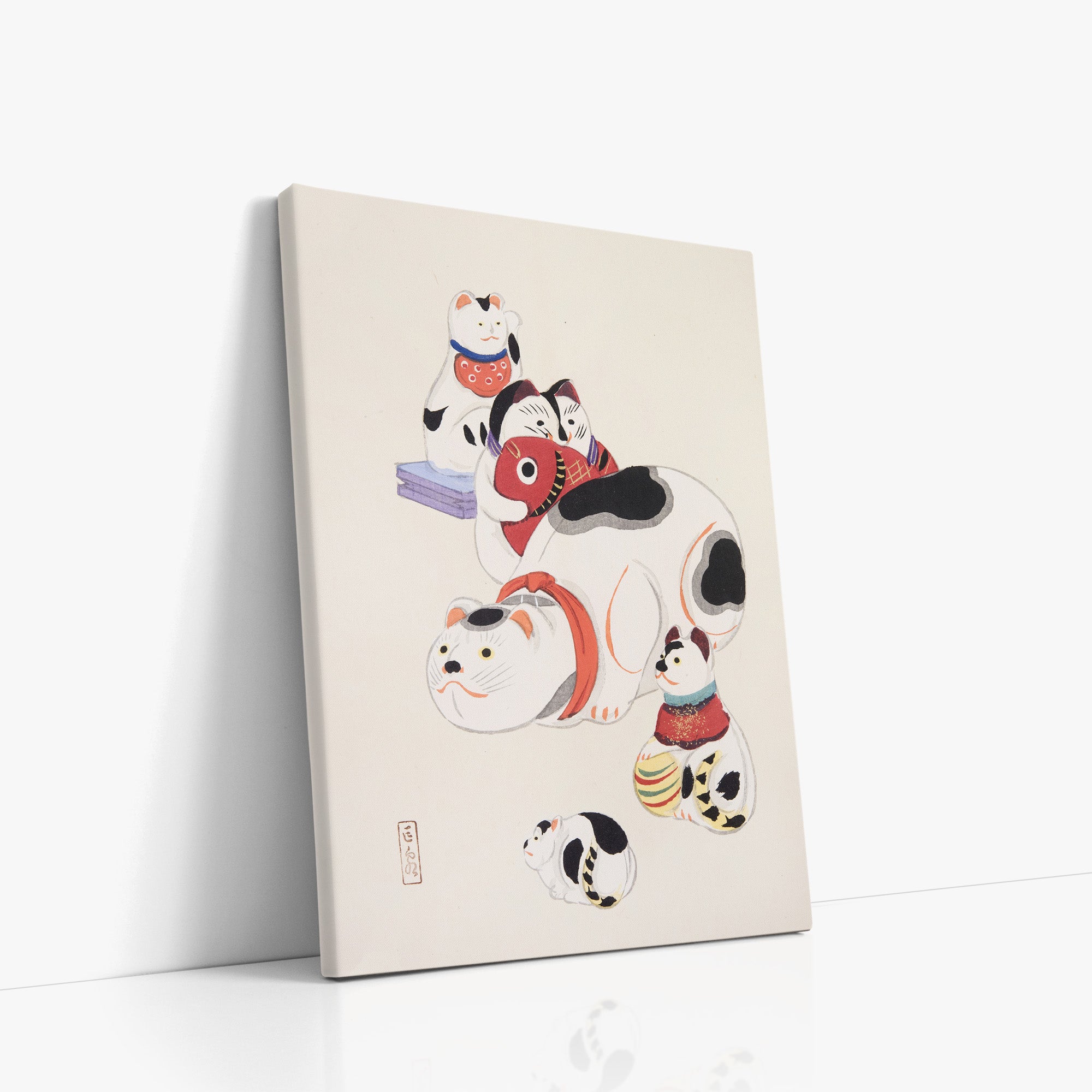 Kyosen's Collected Illustrations of Japanese Toys Nr. 93 ("Fortune Ride Quartet")