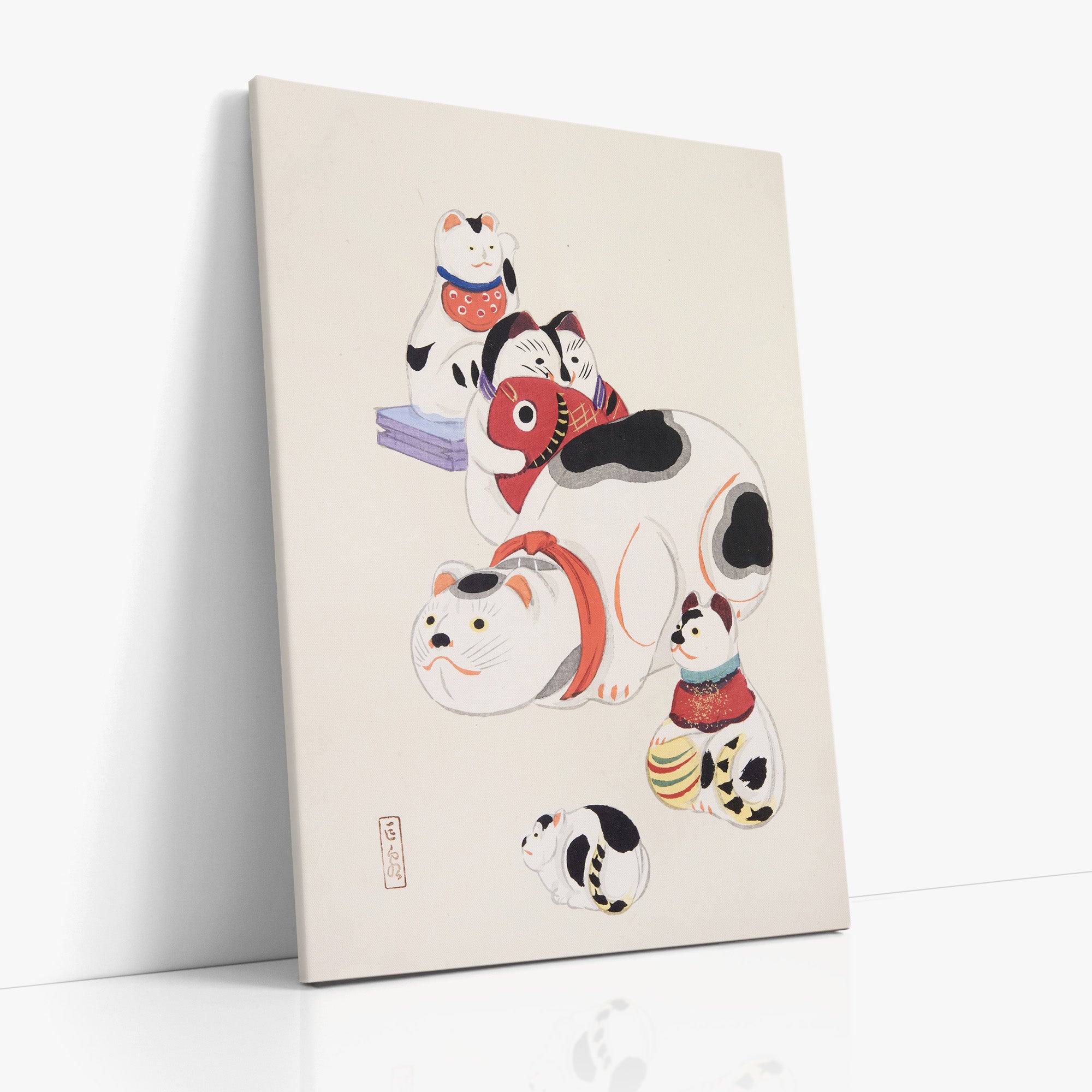 Kyosen's Collected Illustrations of Japanese Toys Nr. 93 ("Fortune Ride Quartet")