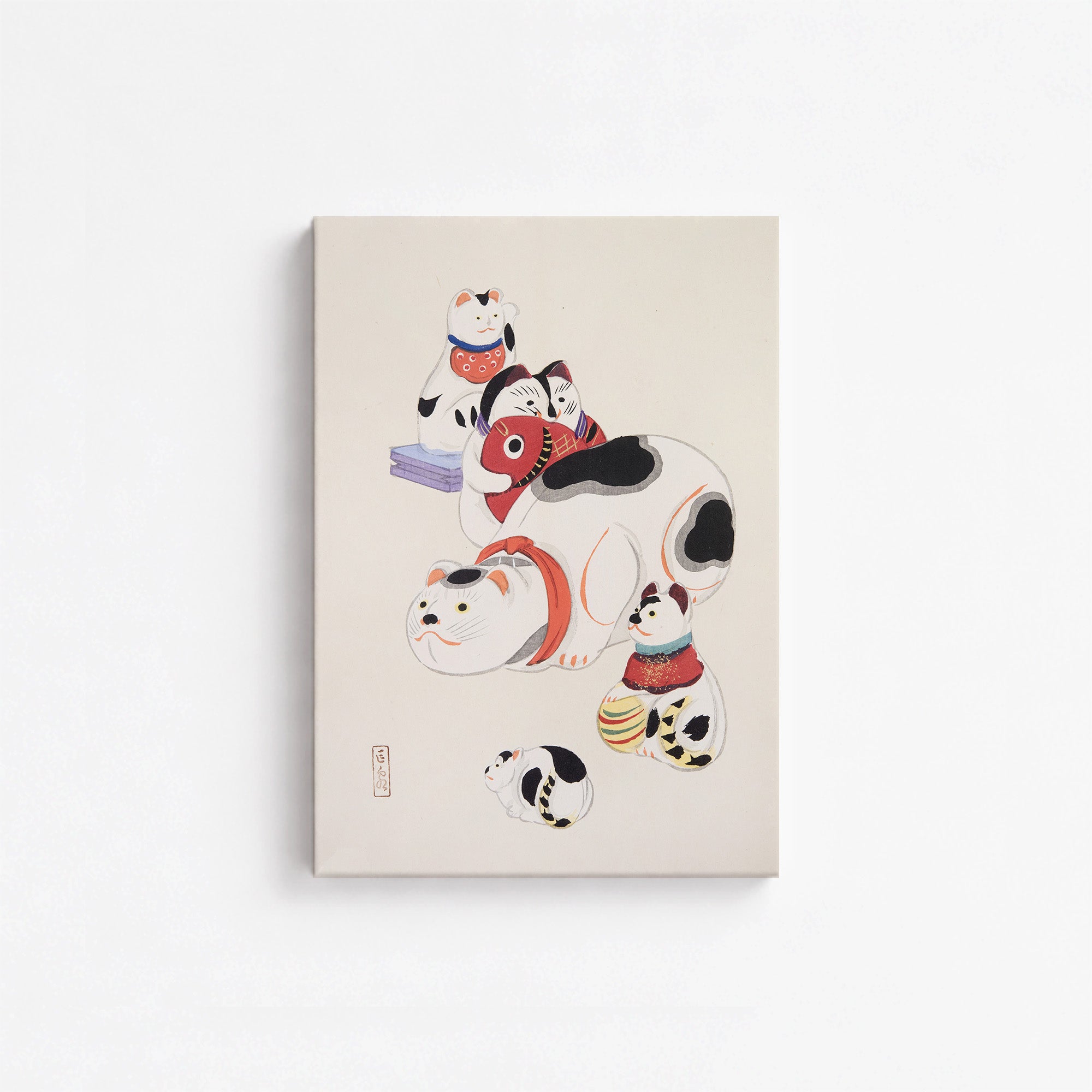 Kyosen's Collected Illustrations of Japanese Toys Nr. 93 ("Fortune Ride Quartet")