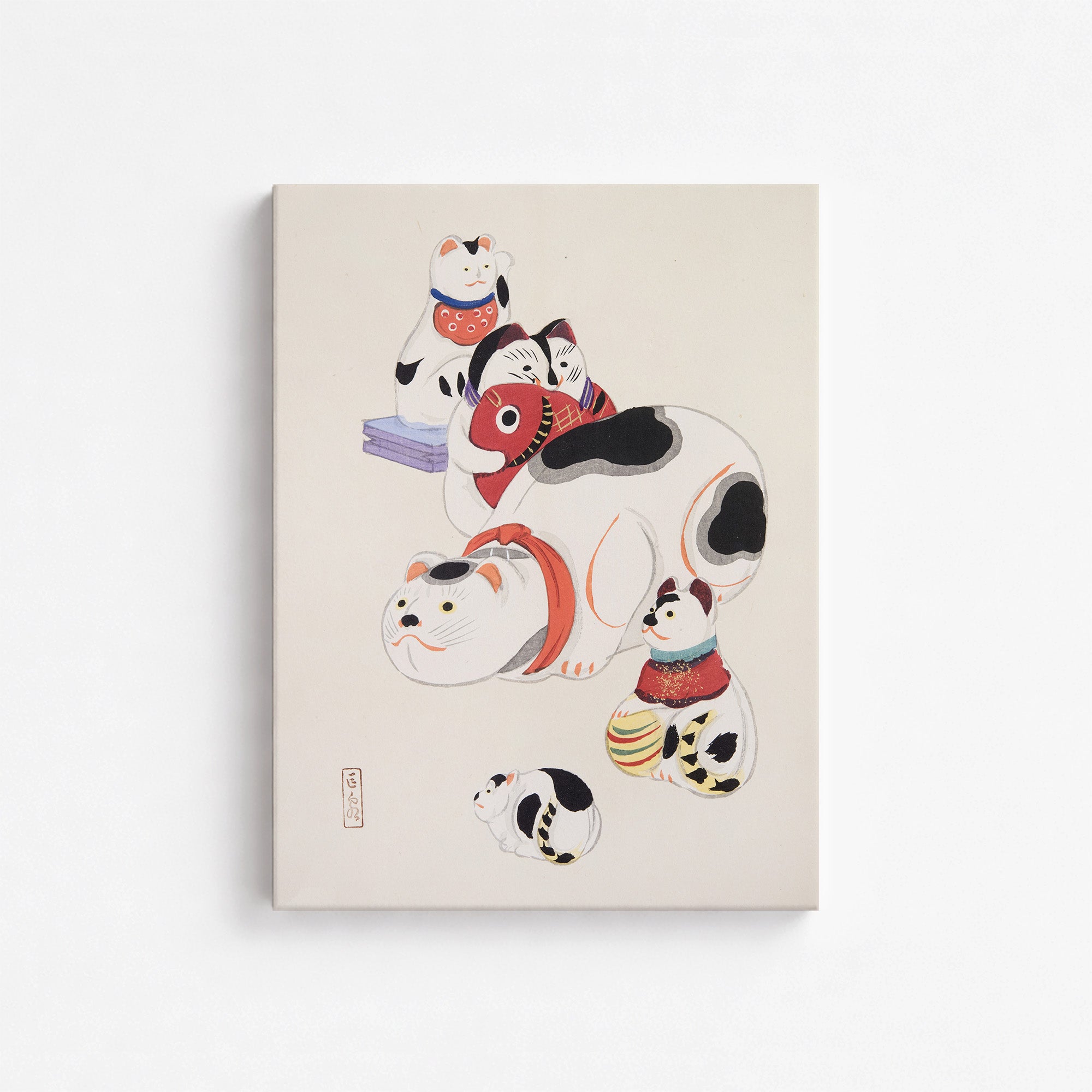 Kyosen's Collected Illustrations of Japanese Toys Nr. 93 ("Fortune Ride Quartet")