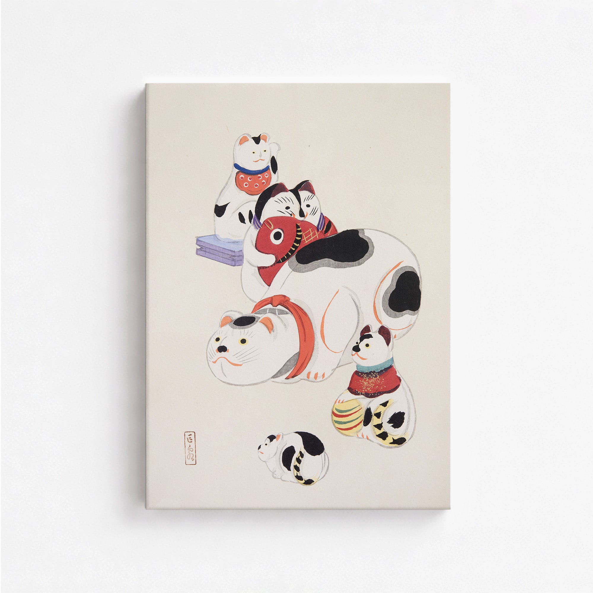 Kyosen's Collected Illustrations of Japanese Toys Nr. 93 ("Fortune Ride Quartet")