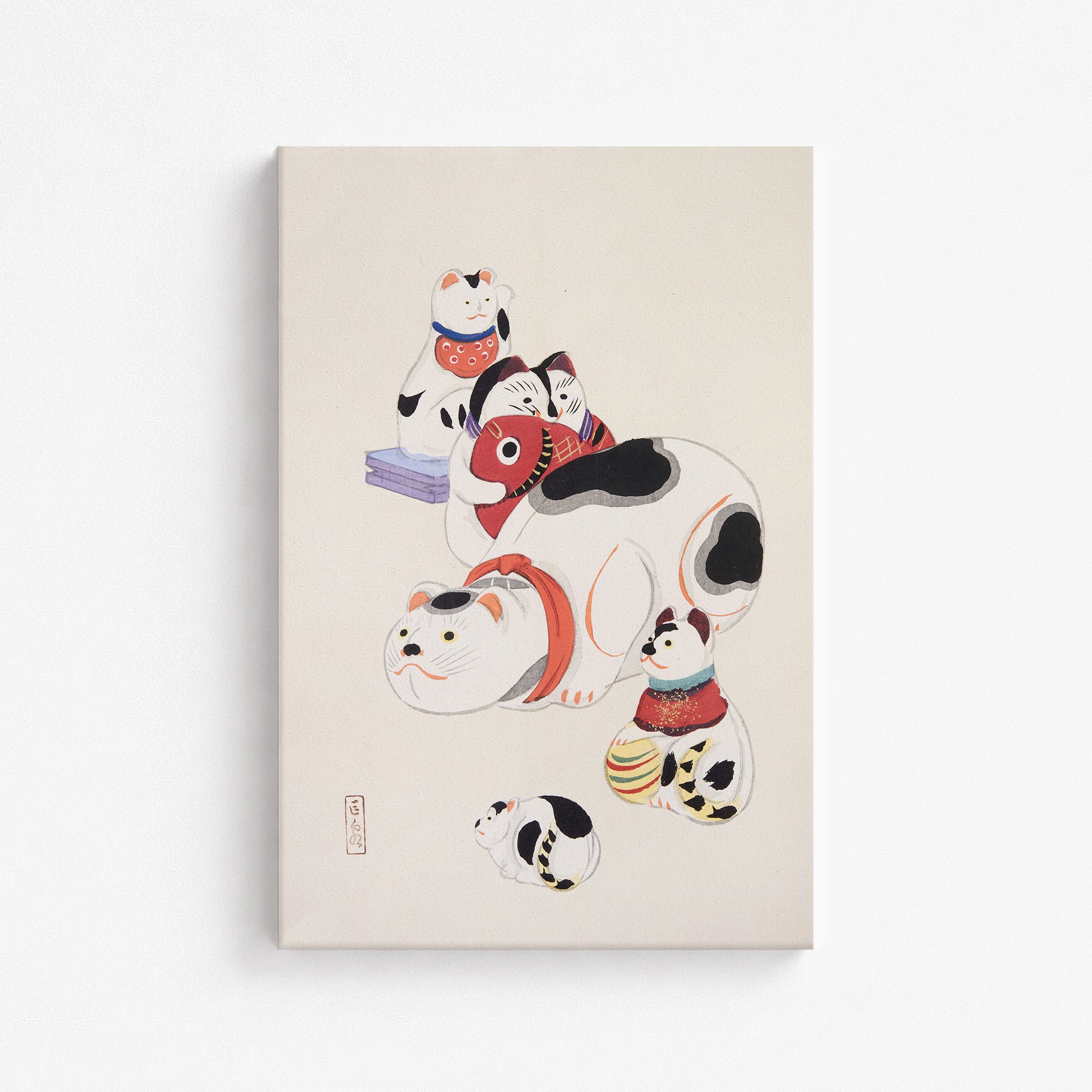 Kyosen's Collected Illustrations of Japanese Toys Nr. 93 ("Fortune Ride Quartet")