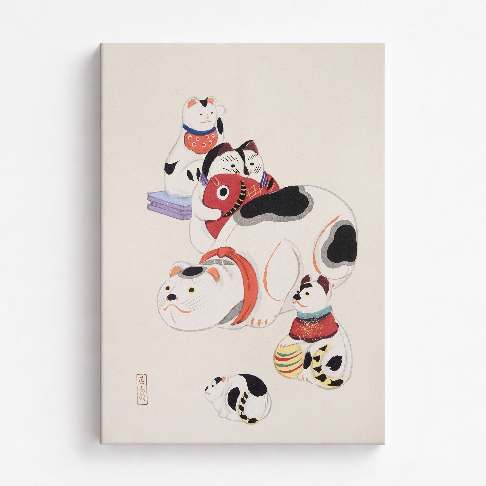 Kyosen's Collected Illustrations of Japanese Toys Nr. 93 ("Fortune Ride Quartet")