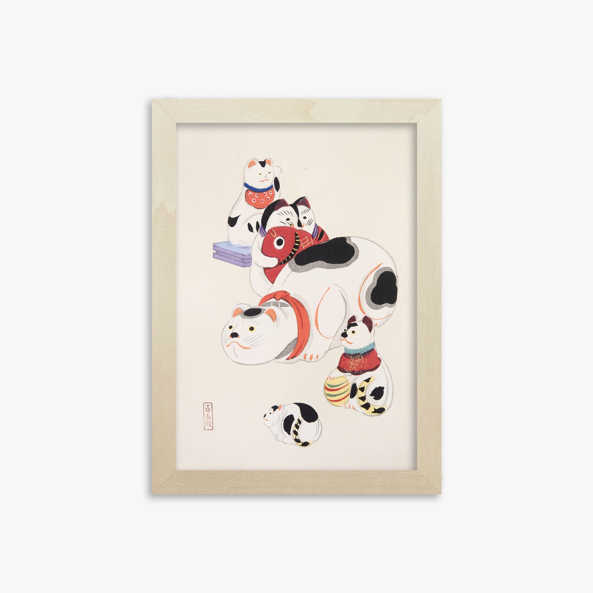 Kyosen's Collected Illustrations of Japanese Toys Nr. 93 ("Fortune Ride Quartet")