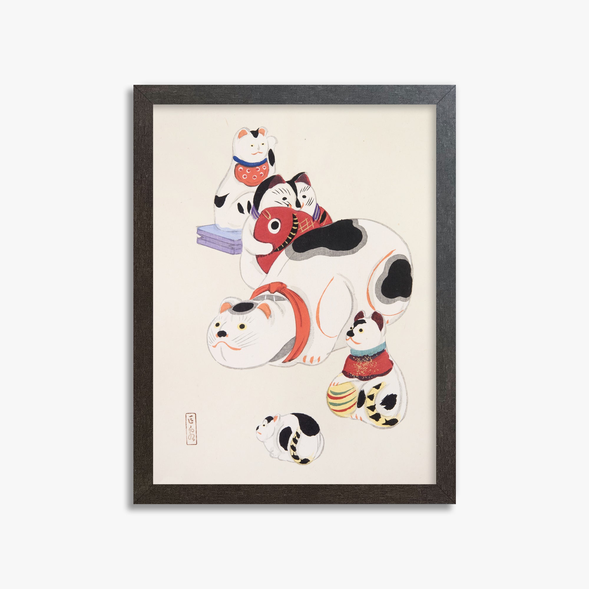 Kyosen's Collected Illustrations of Japanese Toys Nr. 93 ("Fortune Ride Quartet")