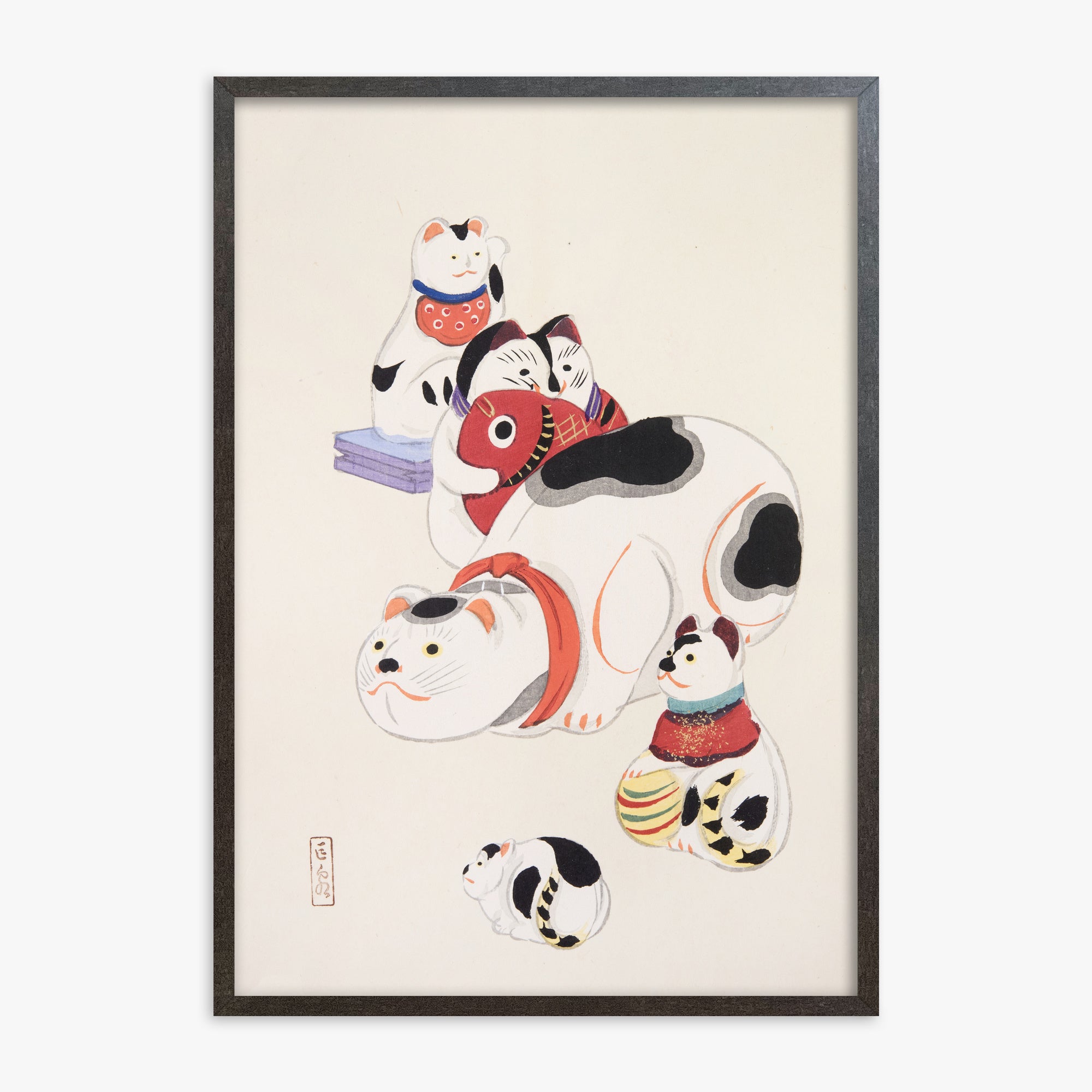 Kyosen's Collected Illustrations of Japanese Toys Nr. 93 ("Fortune Ride Quartet")