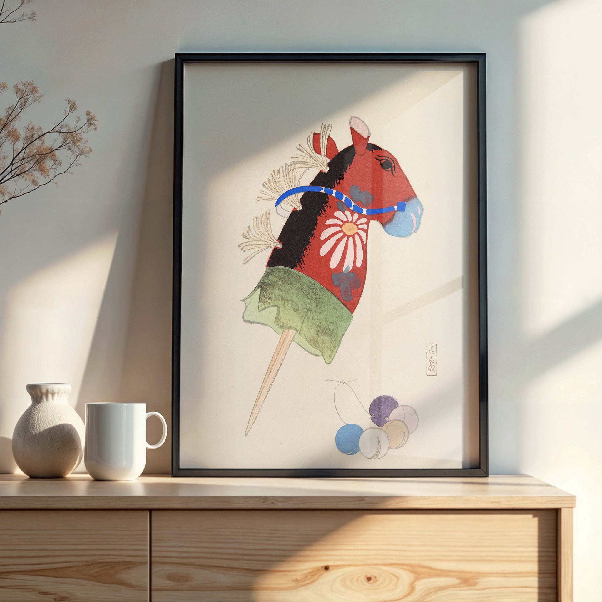 Kawasaki Kyōsen — Japanese Toys Nr. 99, Folk Hobby Horse | Japandi.Art
