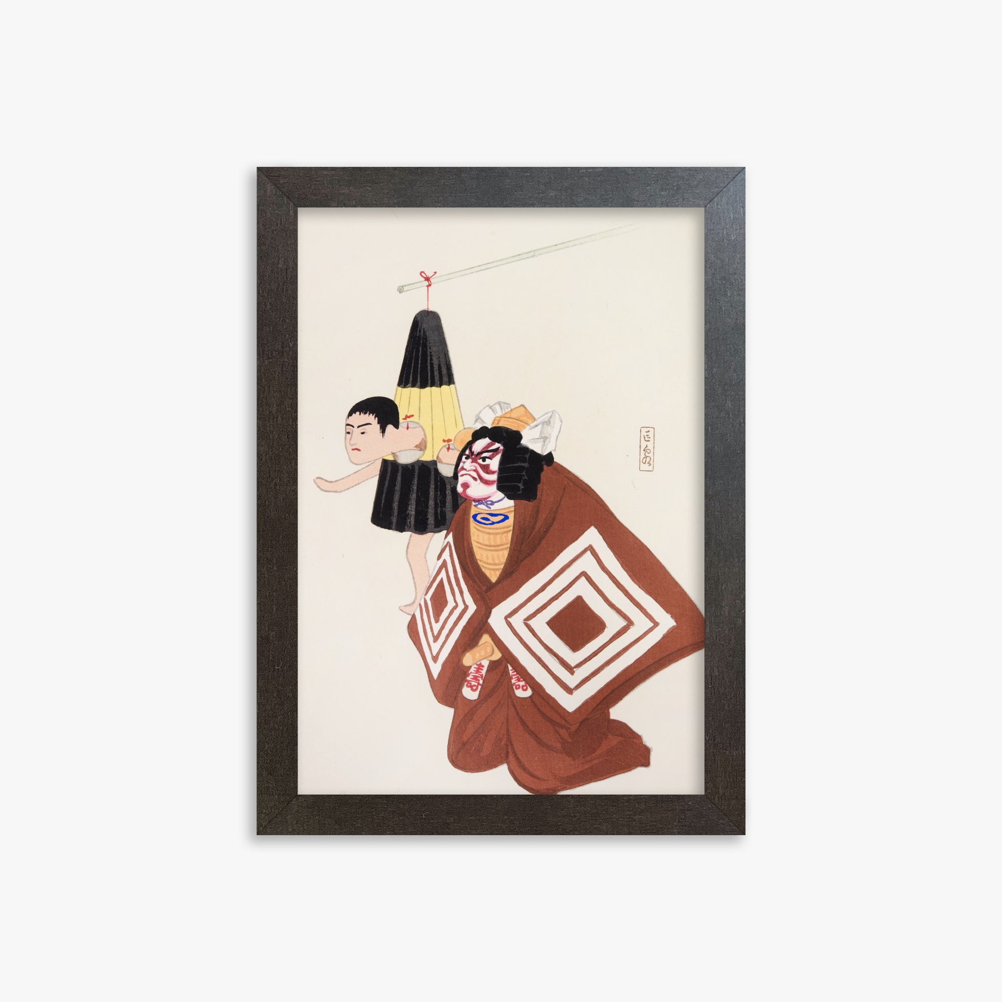 Kyosen's Collected Illustrations of Japanese Toys Nr. 100 ("Kabuki Spirits: The Puppet Master's Tale")