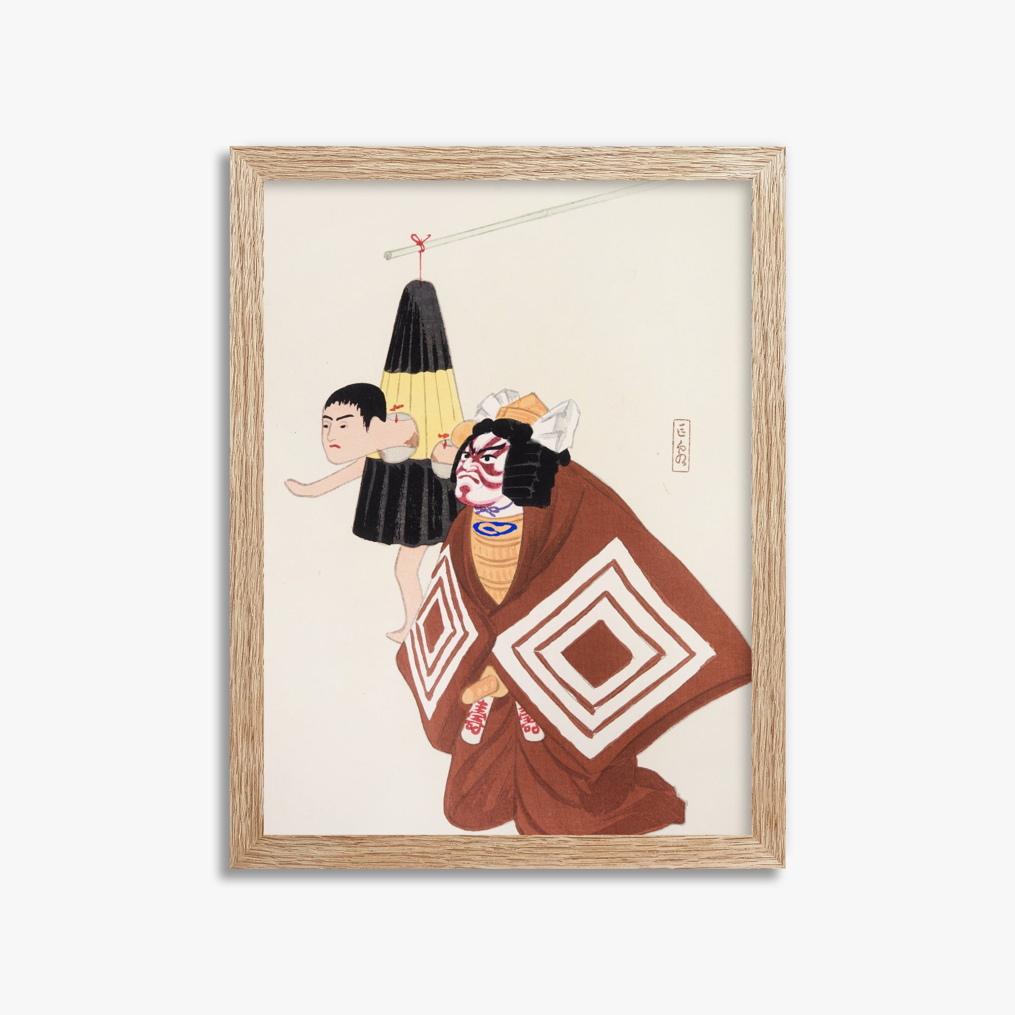 Kyosen's Collected Illustrations of Japanese Toys Nr. 100 ("Kabuki Spirits: The Puppet Master's Tale")