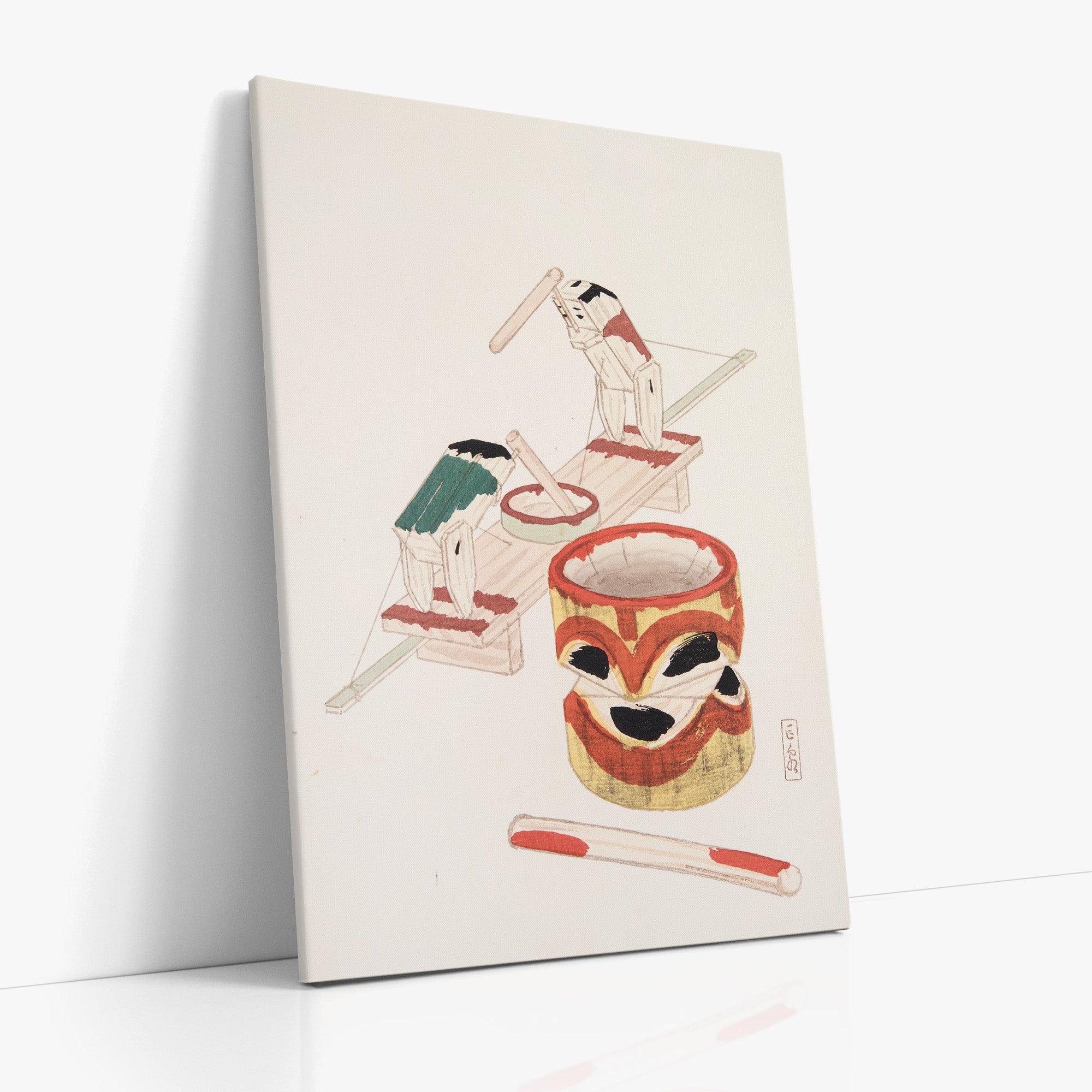 Kyosen’s Collected Illustrations of Japanese Toys Nr. 101 ("Edo Playthings")