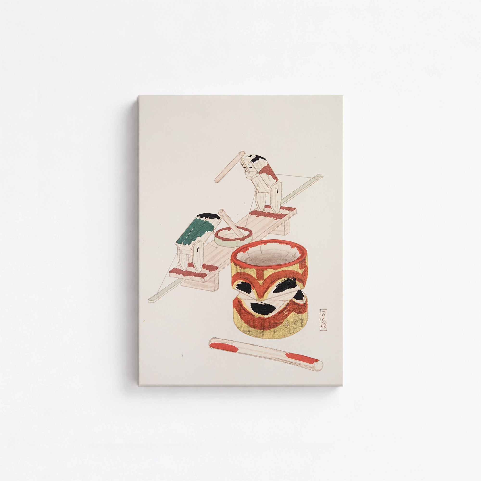 Kyosen’s Collected Illustrations of Japanese Toys Nr. 101 ("Edo Playthings")