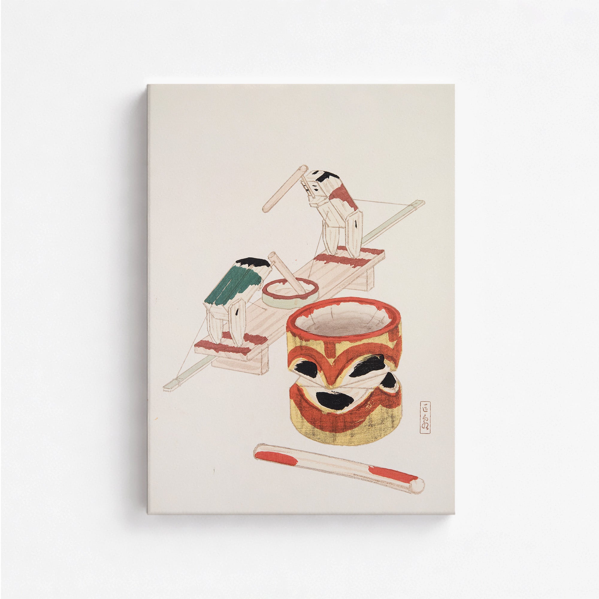 Kyosen’s Collected Illustrations of Japanese Toys Nr. 101 ("Edo Playthings")