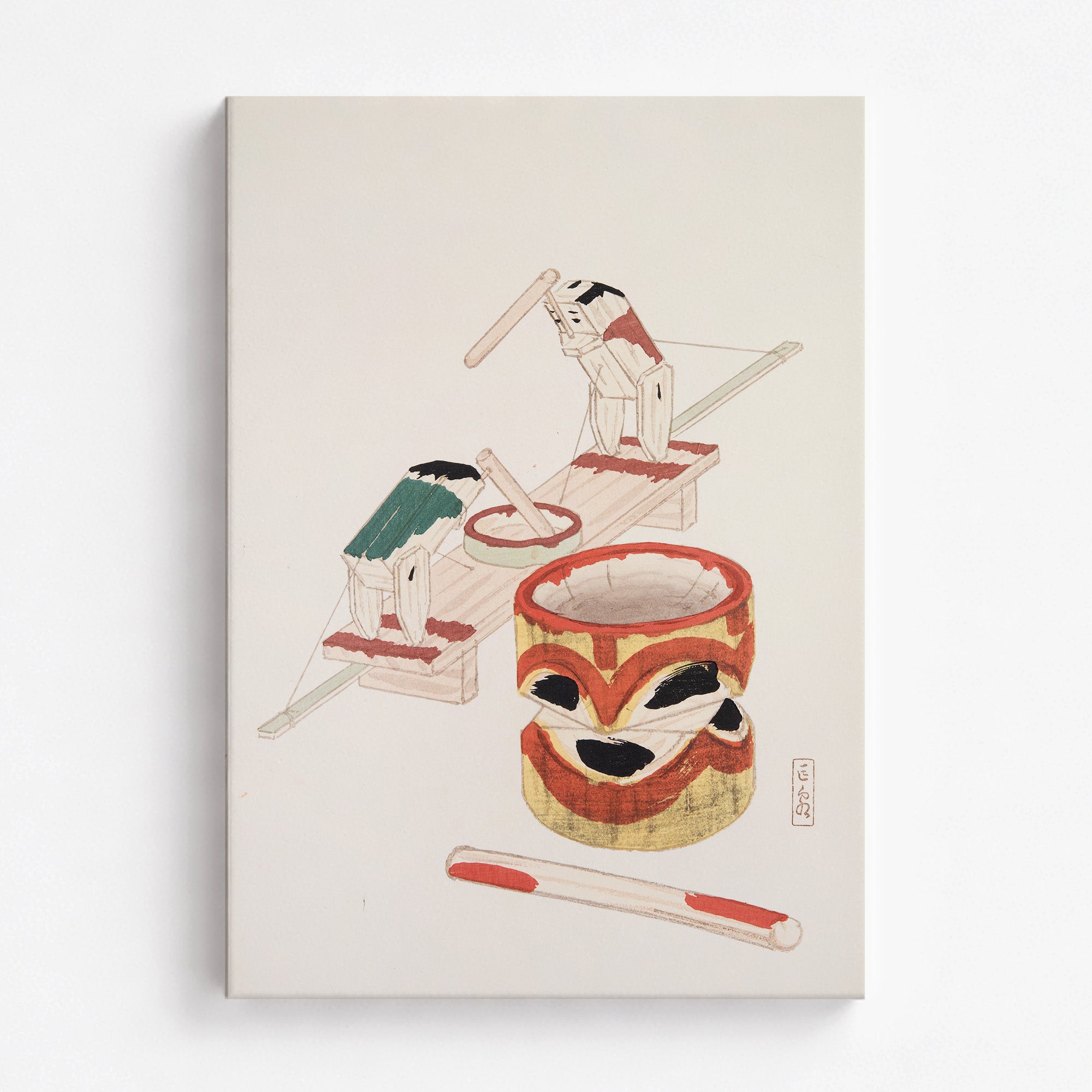 Kyosen’s Collected Illustrations of Japanese Toys Nr. 101 ("Edo Playthings")
