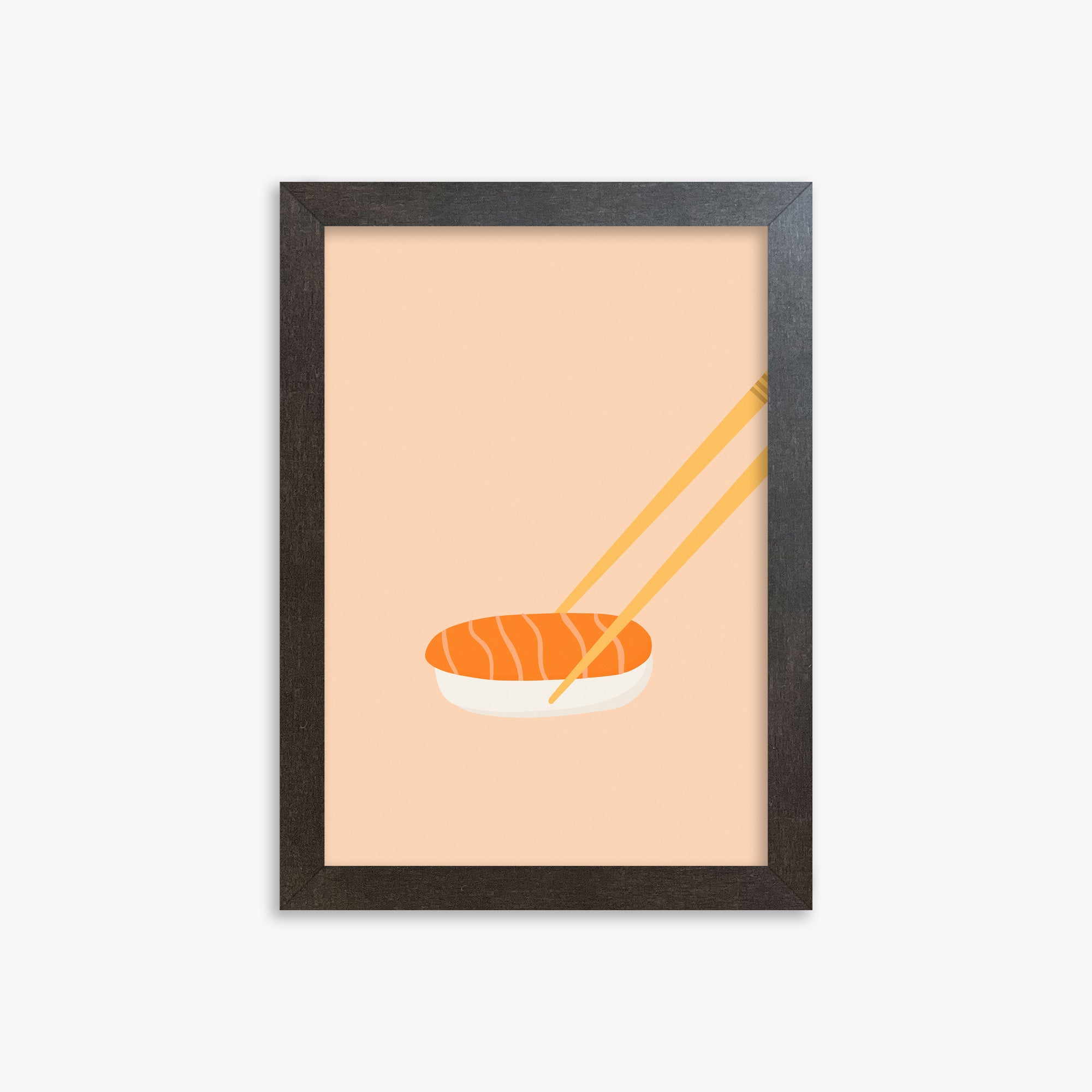 Morso silenzioso di sushi