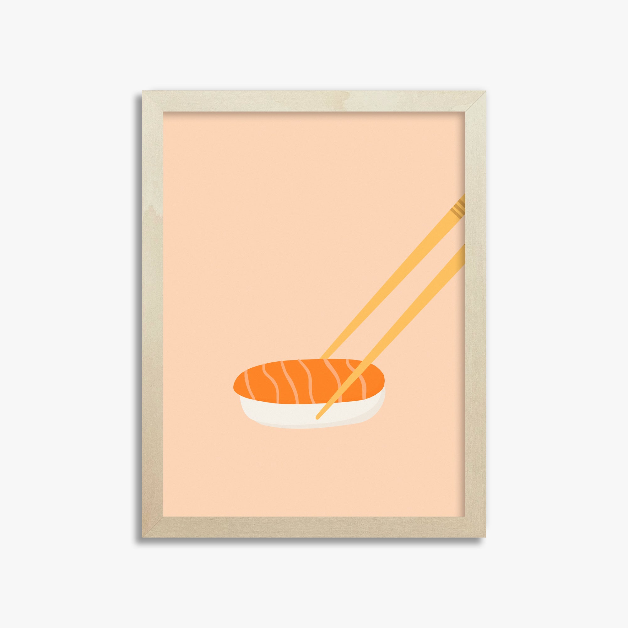 Morso silenzioso di sushi