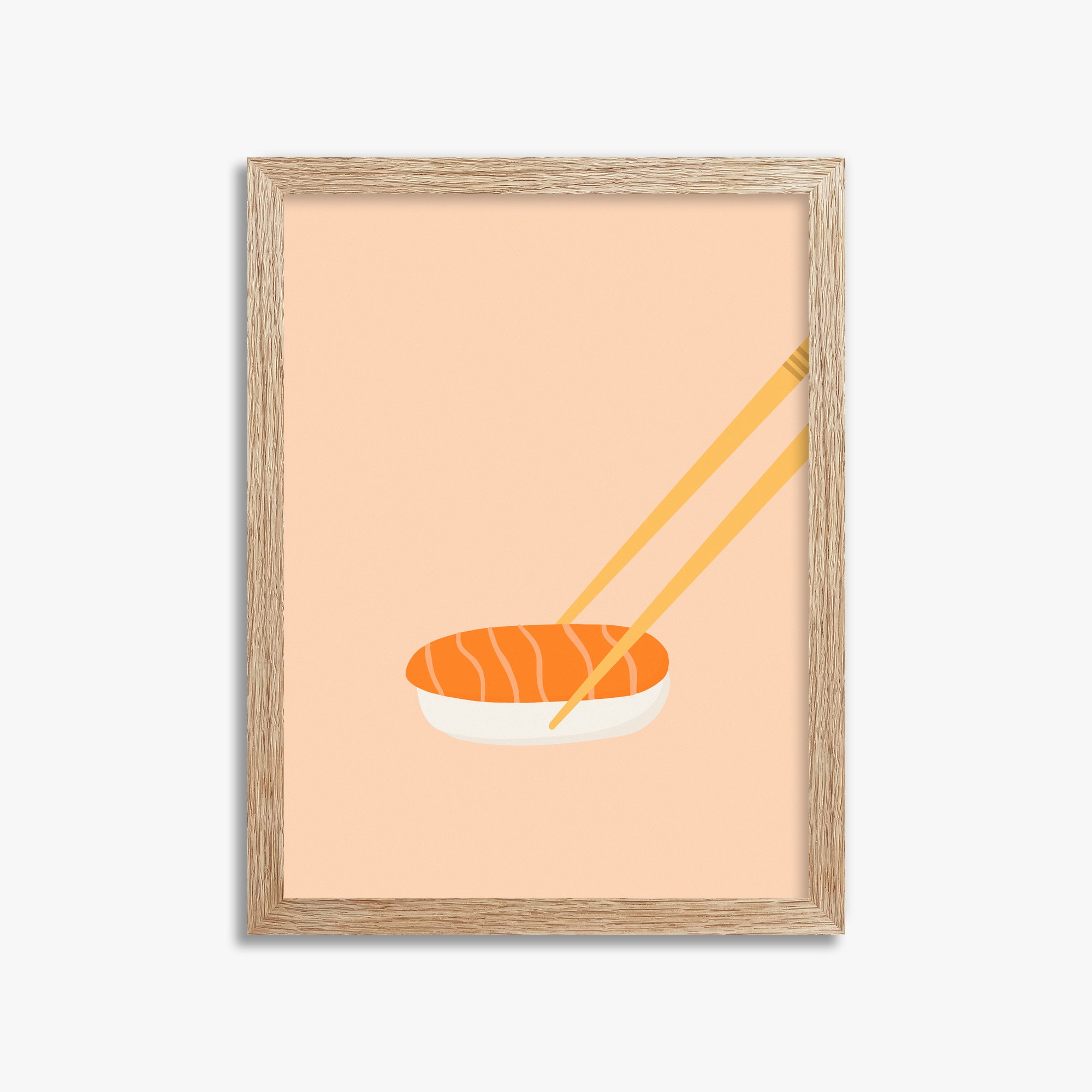 Morso silenzioso di sushi