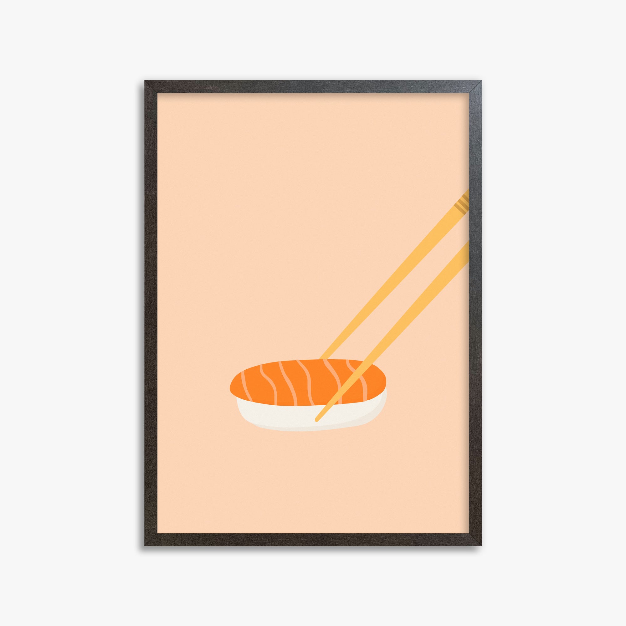 Morso silenzioso di sushi