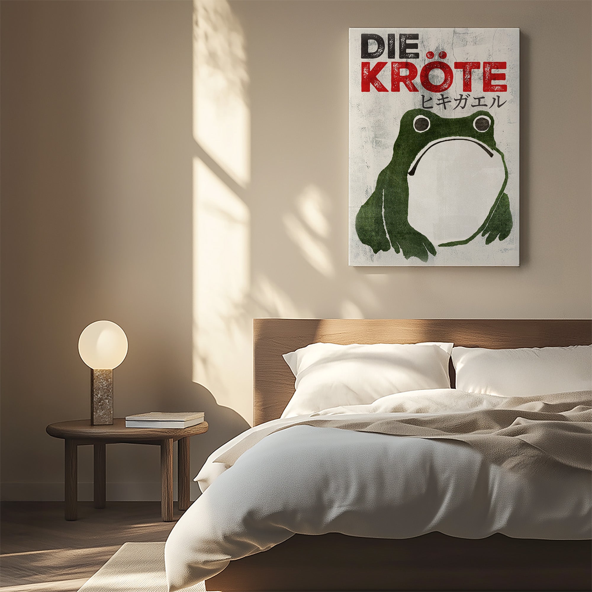 Die Kröte – Streetart-Stil DE