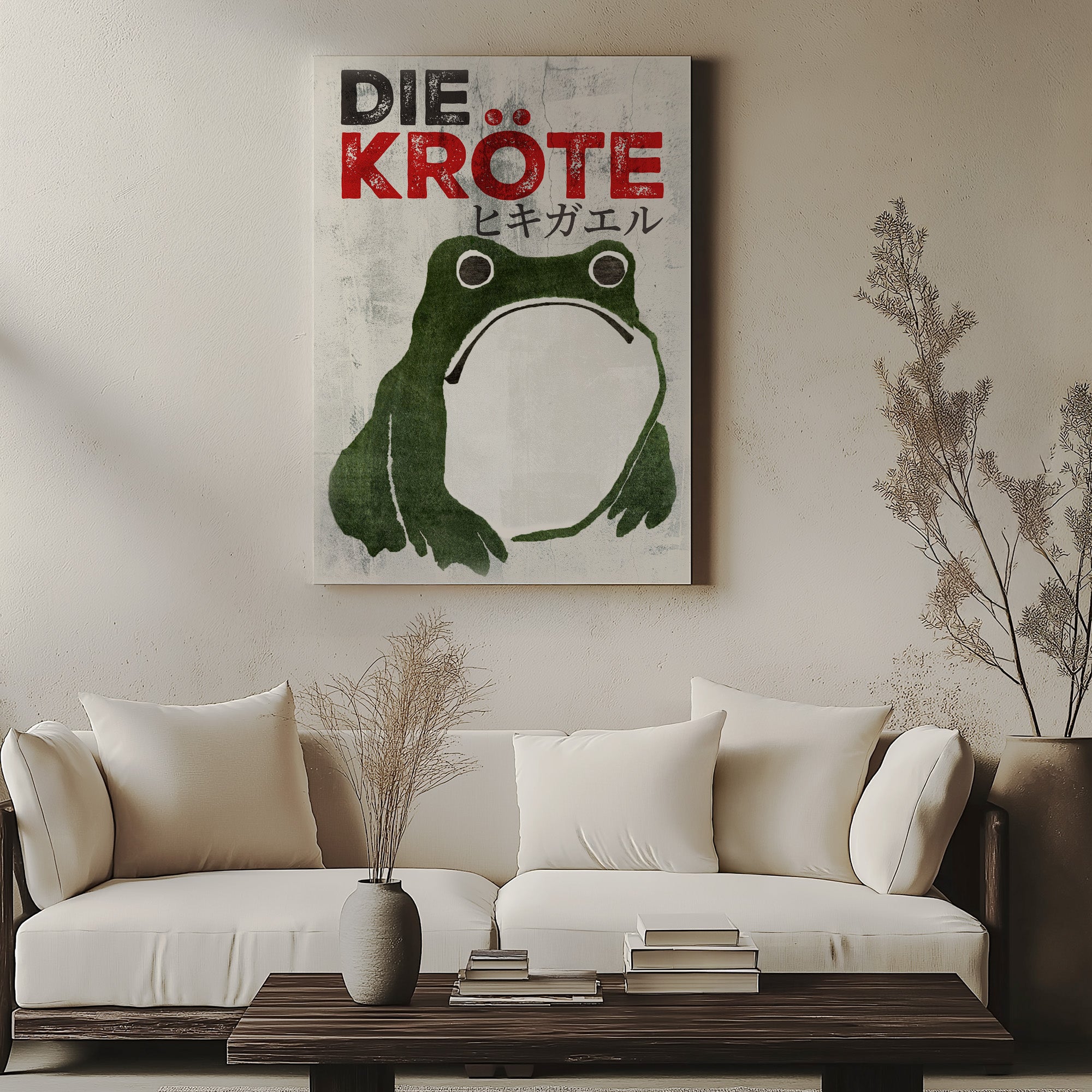 Die Kröte – Streetart-Stil DE