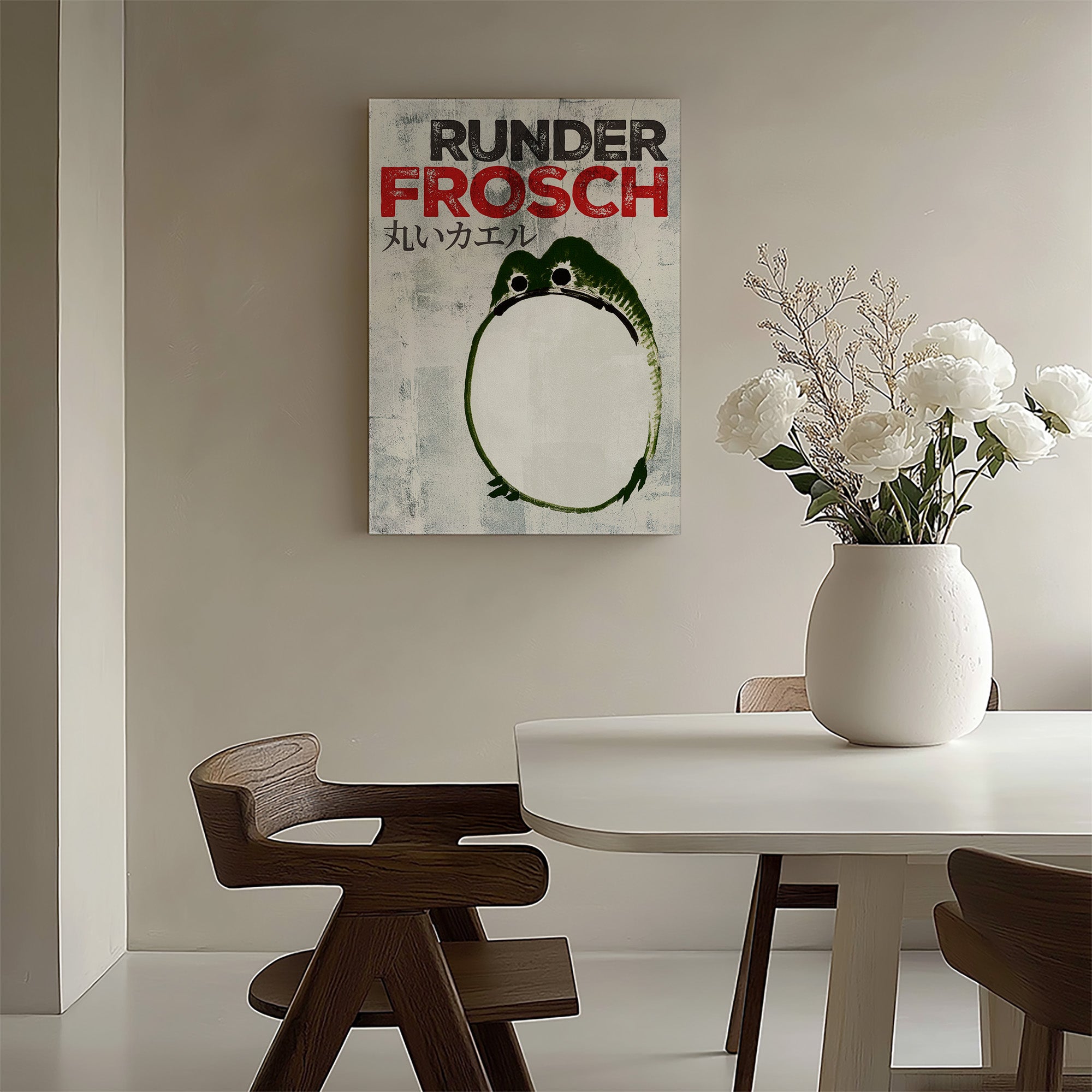 Round Frog - Streetart-Style DE