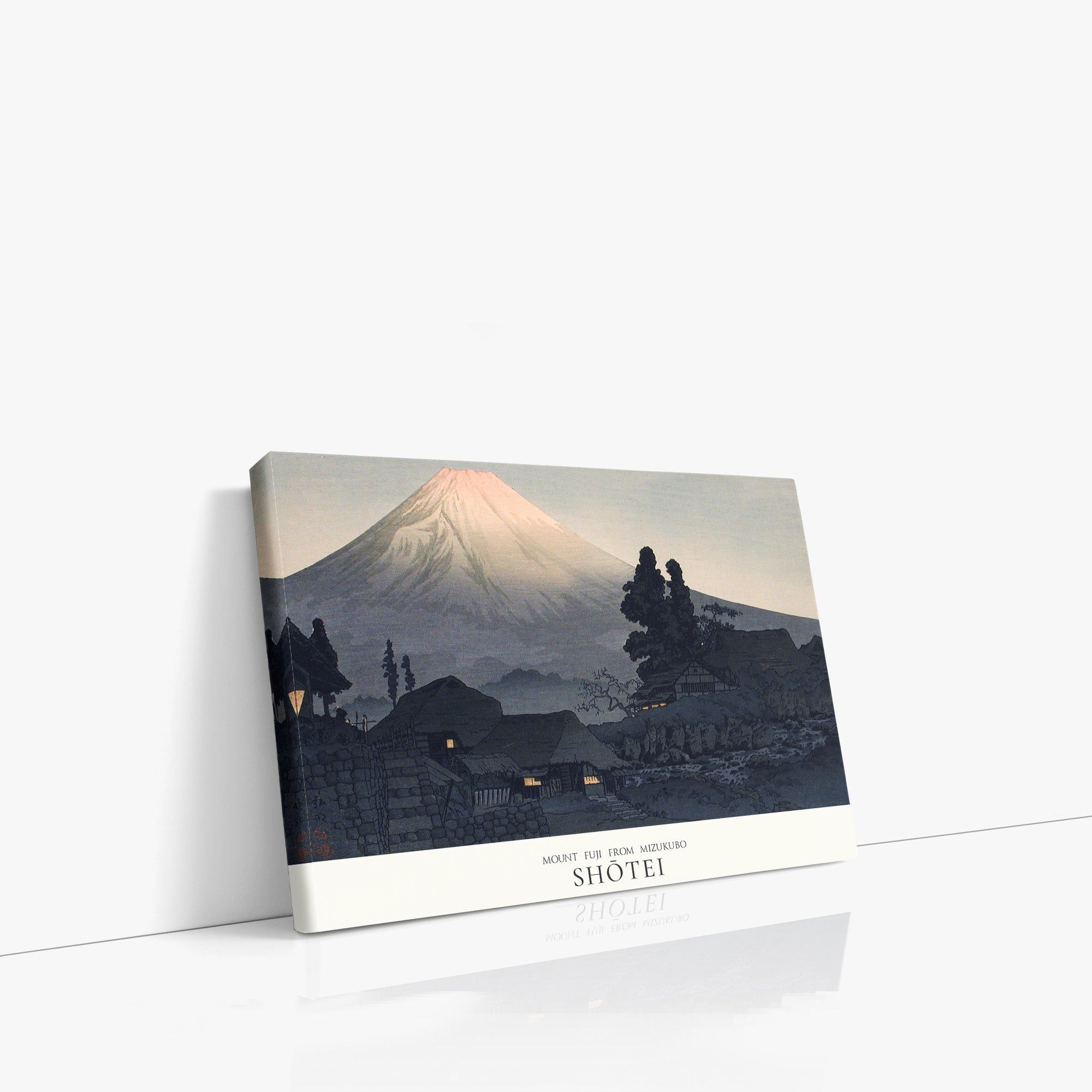 Mount Fuji From Mizukubo (Ukutsu) - Gallery-style