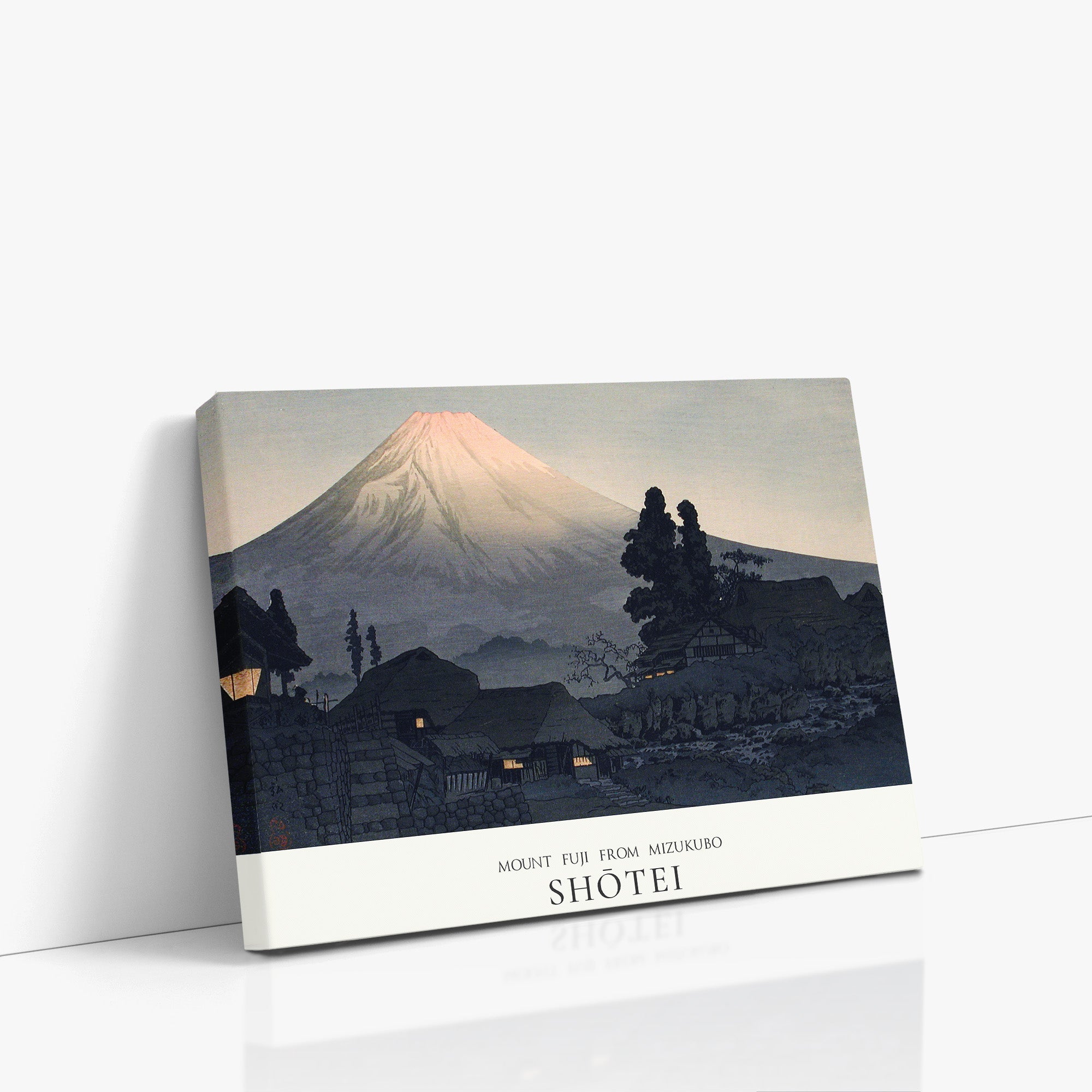 Mount Fuji From Mizukubo (Ukutsu) - Gallery-style