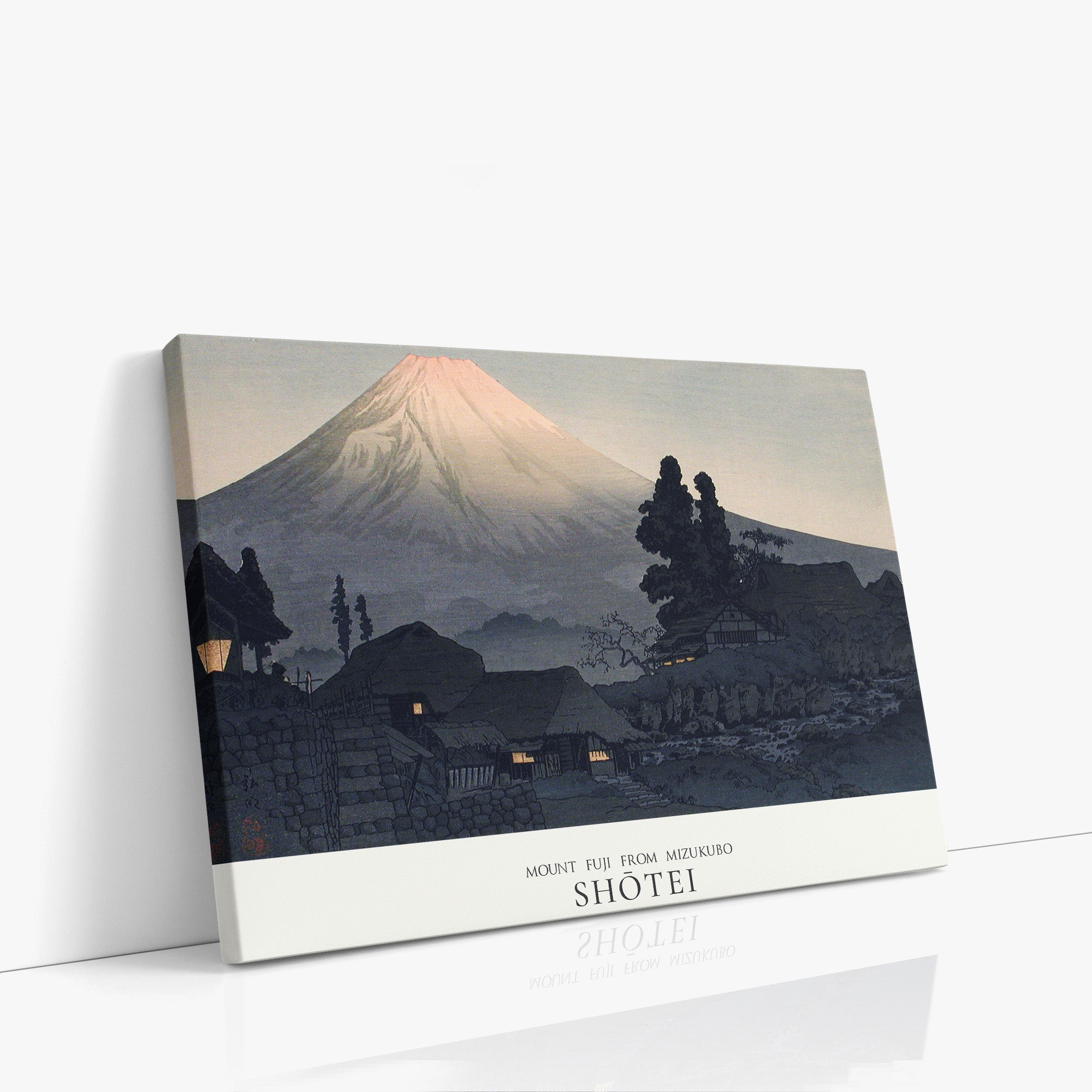 Mount Fuji From Mizukubo (Ukutsu) - Gallery-style